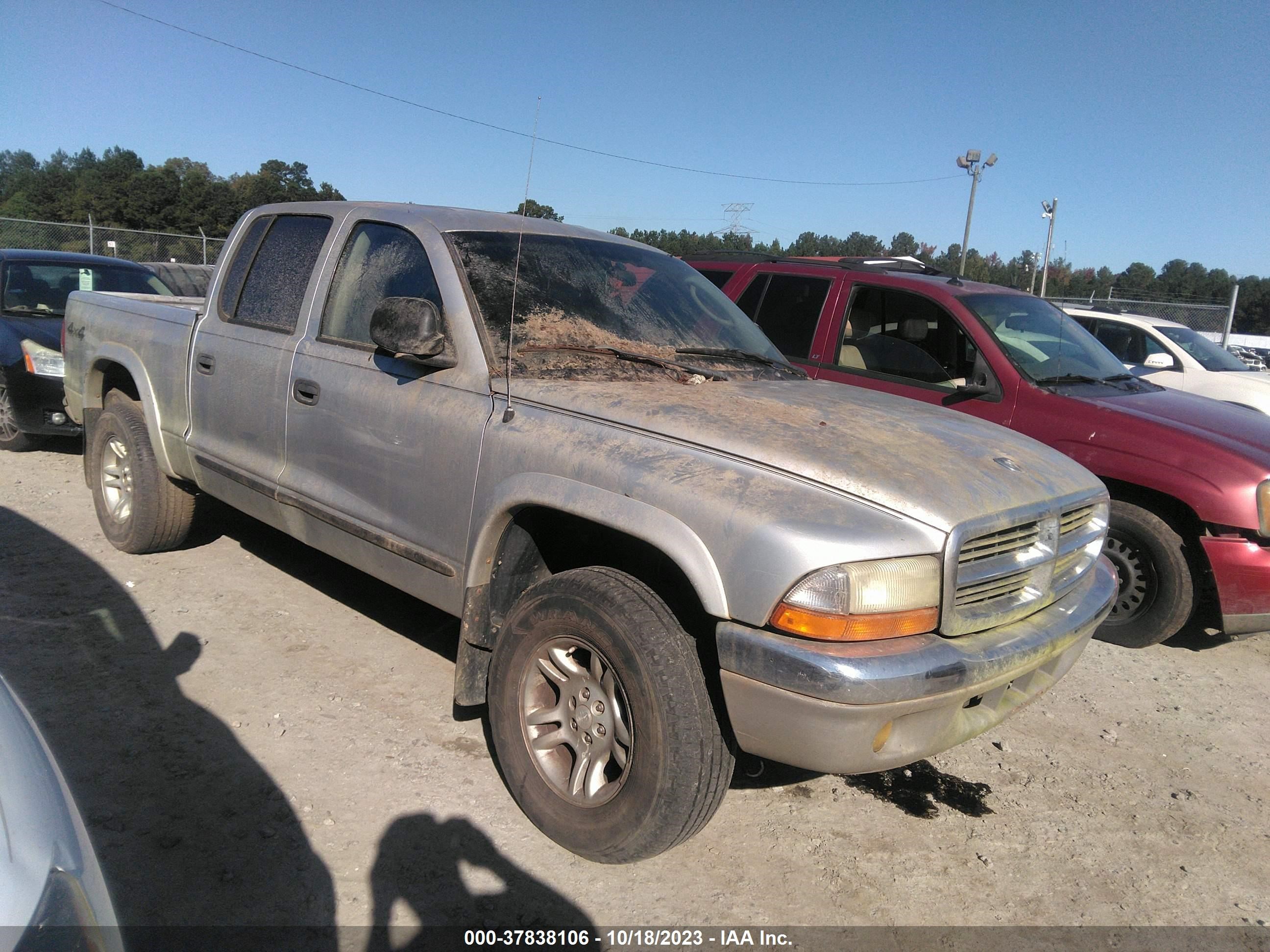 DODGE DAKOTA 2003 1d7hg48n43s355886