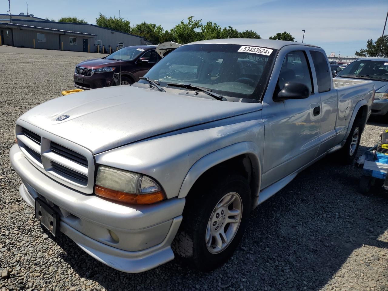 DODGE DAKOTA 2003 1d7hl32x43s234114