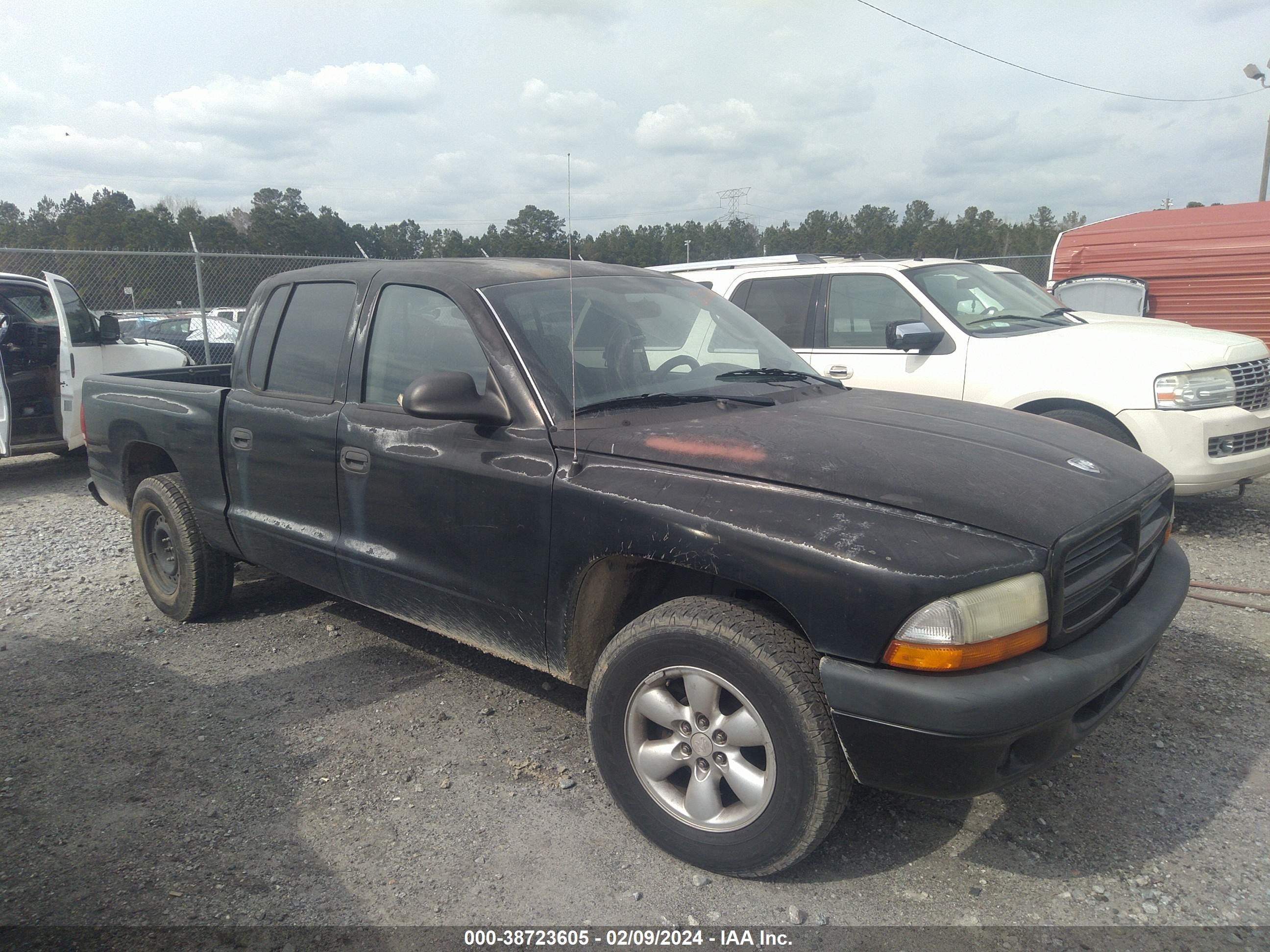 DODGE DAKOTA 2003 1d7hl38x03s310922