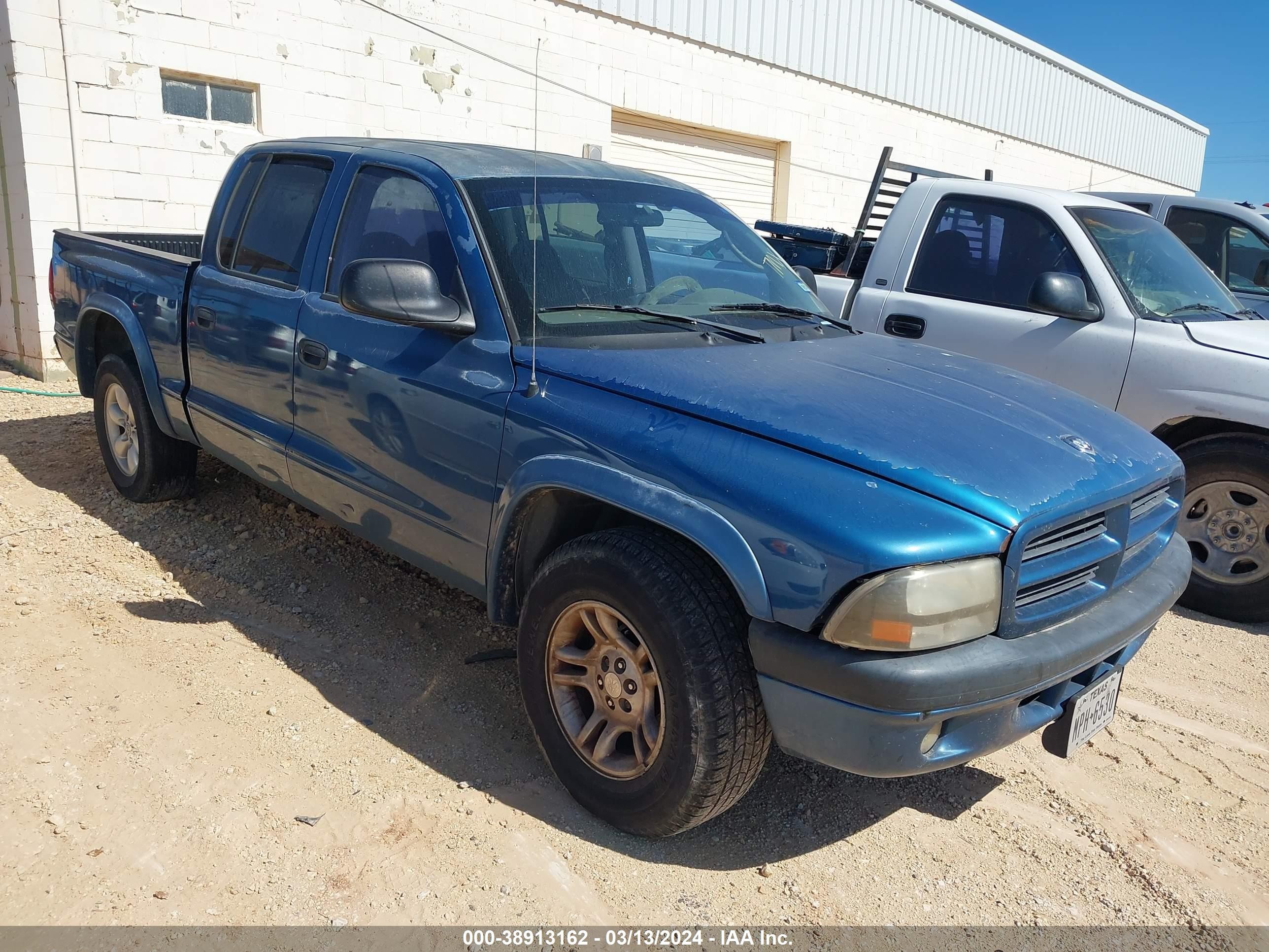 DODGE DAKOTA 2003 1d7hl38x53s114300