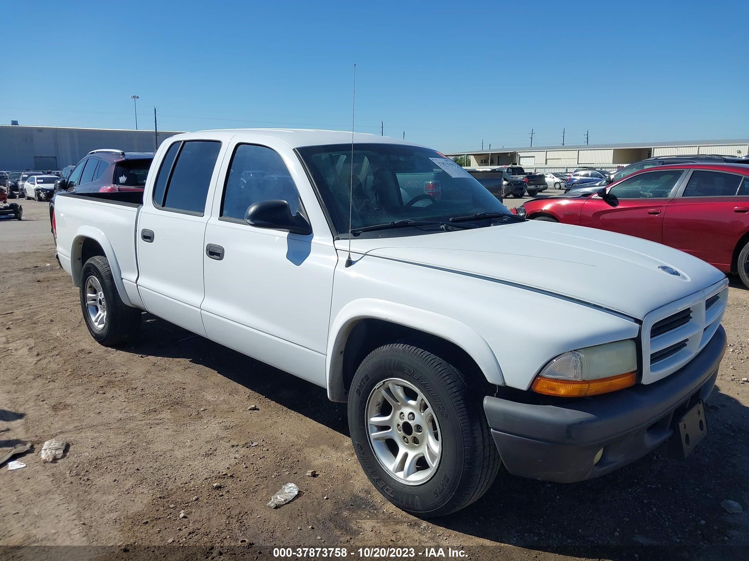 DODGE DAKOTA 2003 1d7hl38x83s228582