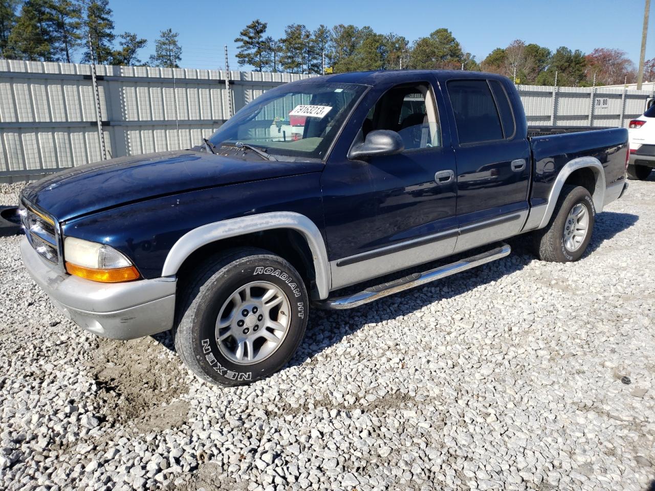 DODGE DAKOTA 2004 1d7hl48k44s506387