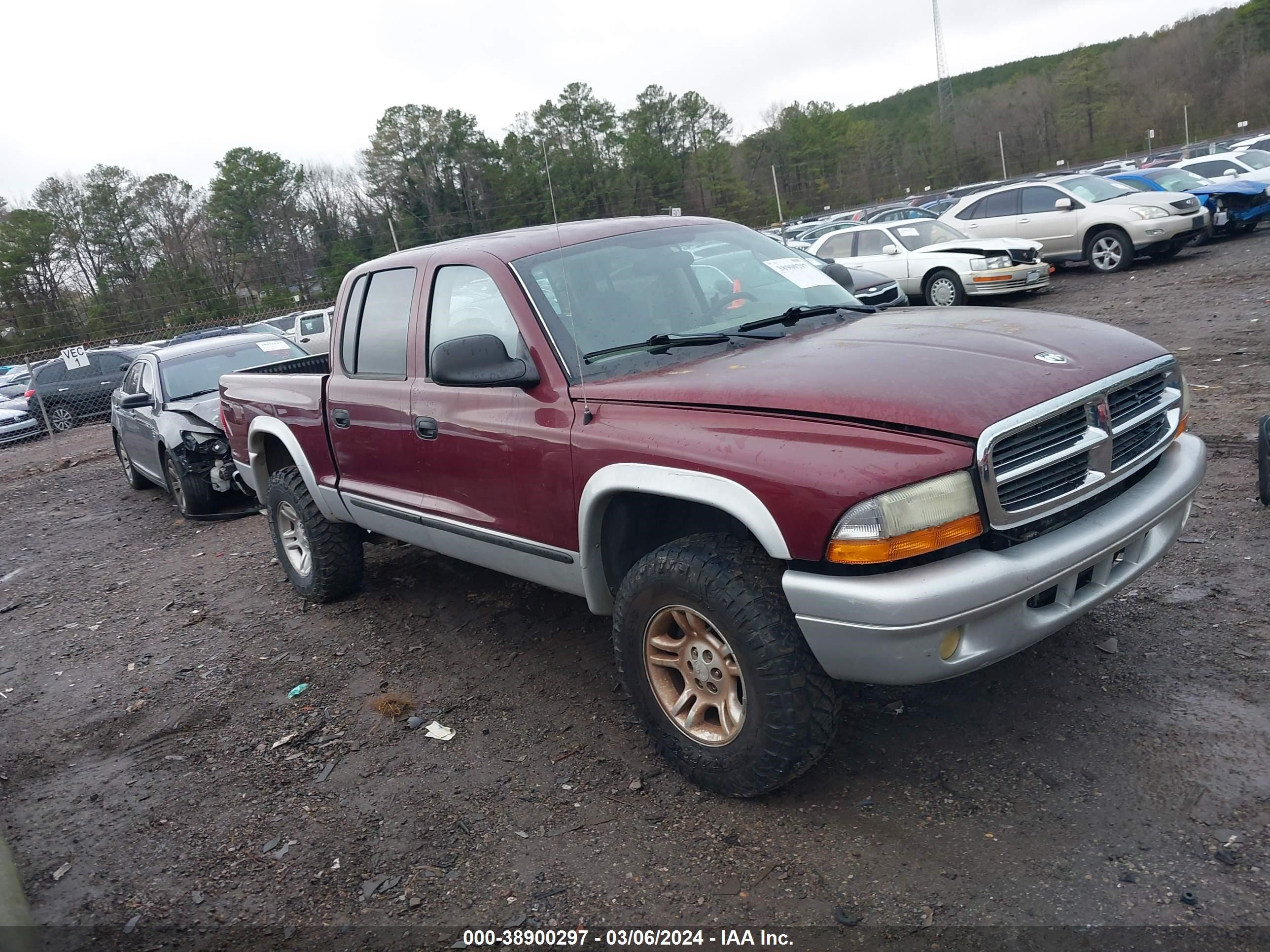 DODGE DAKOTA 2003 1d7hl48n13s258267