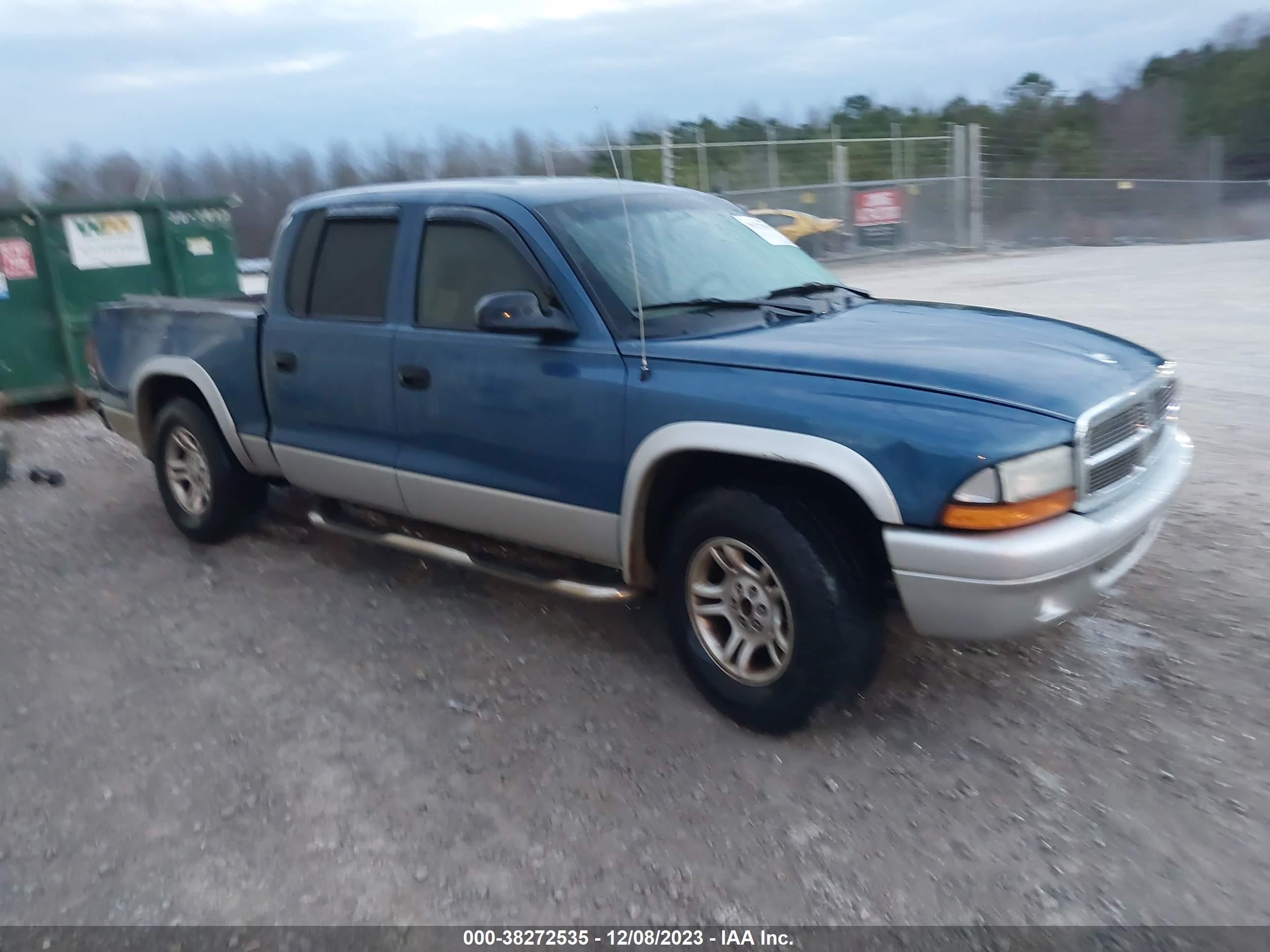 DODGE DAKOTA 2003 1d7hl48n33s183684