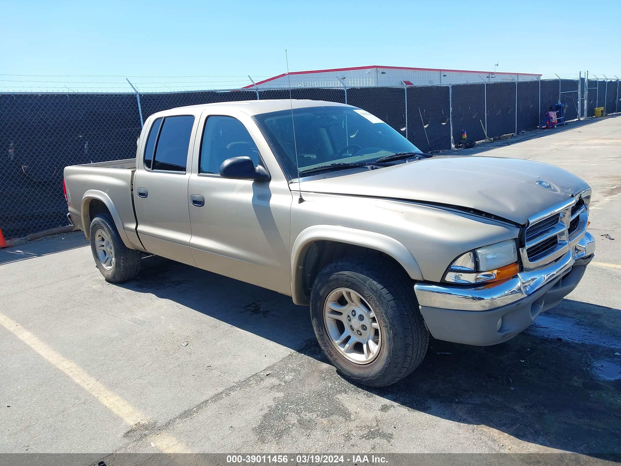 DODGE DAKOTA 2004 1d7hl48n34s521067