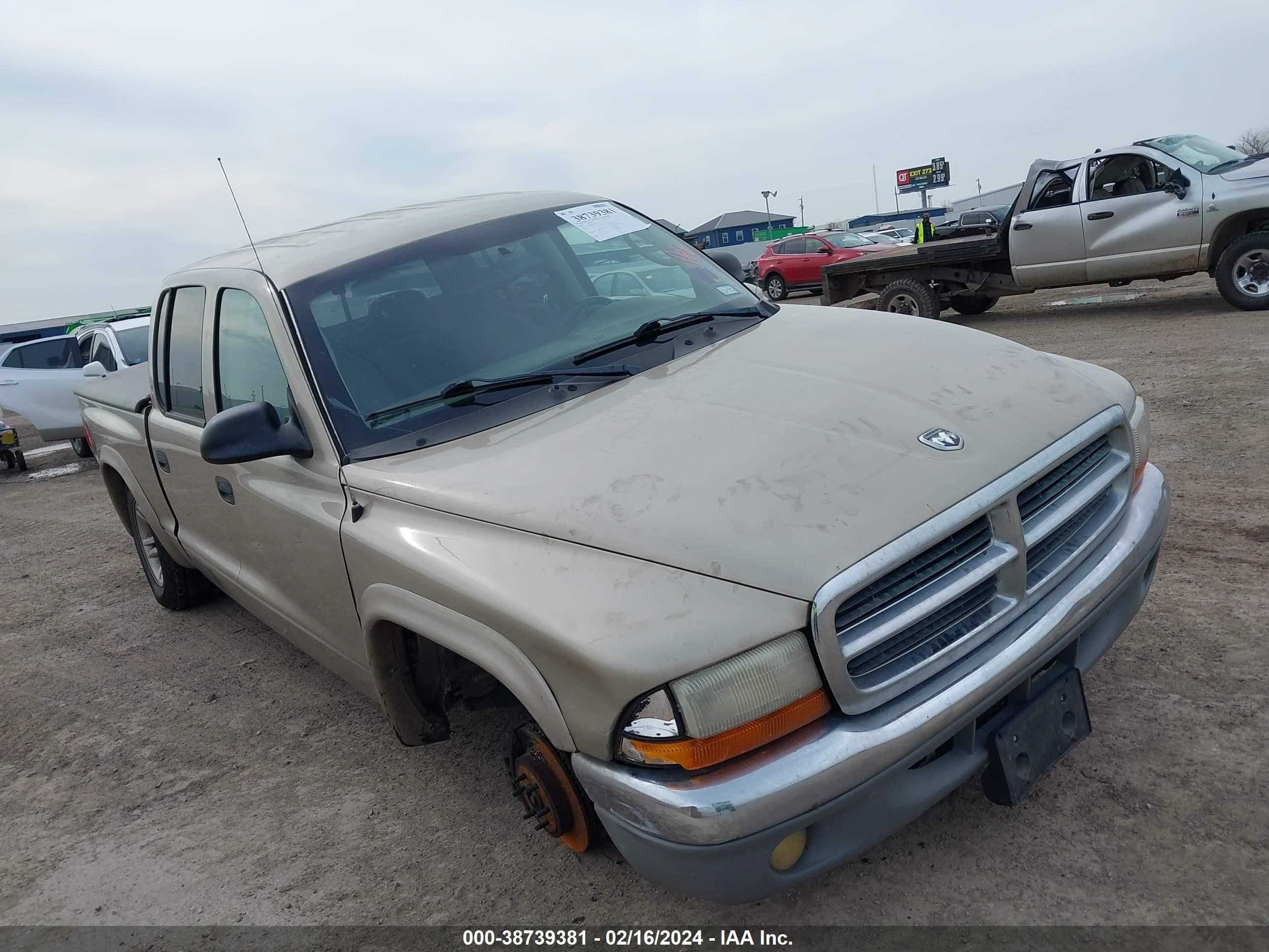 DODGE DAKOTA 2004 1d7hl48n64s690922