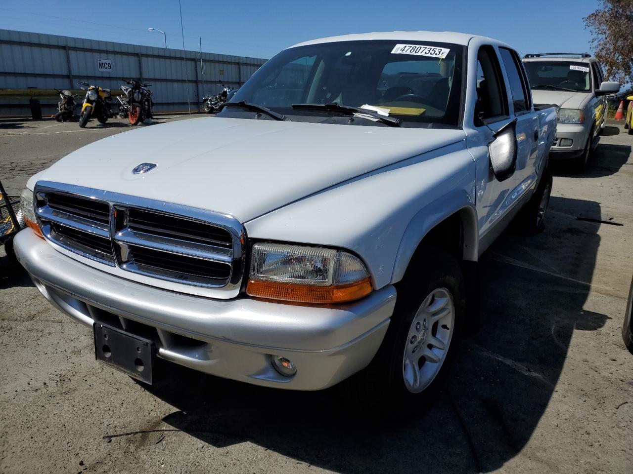 DODGE DAKOTA 2003 1d7hl48x23s184083