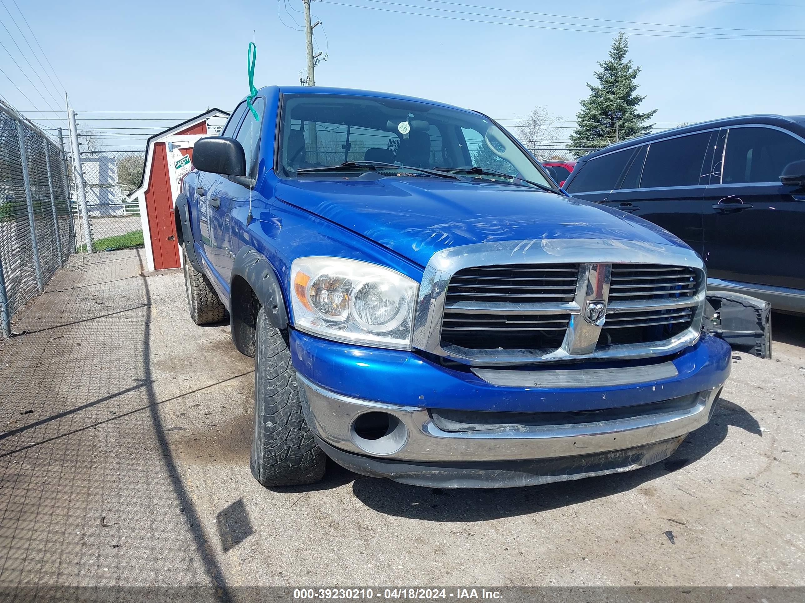 DODGE RAM 2007 1d7hu18207s267646