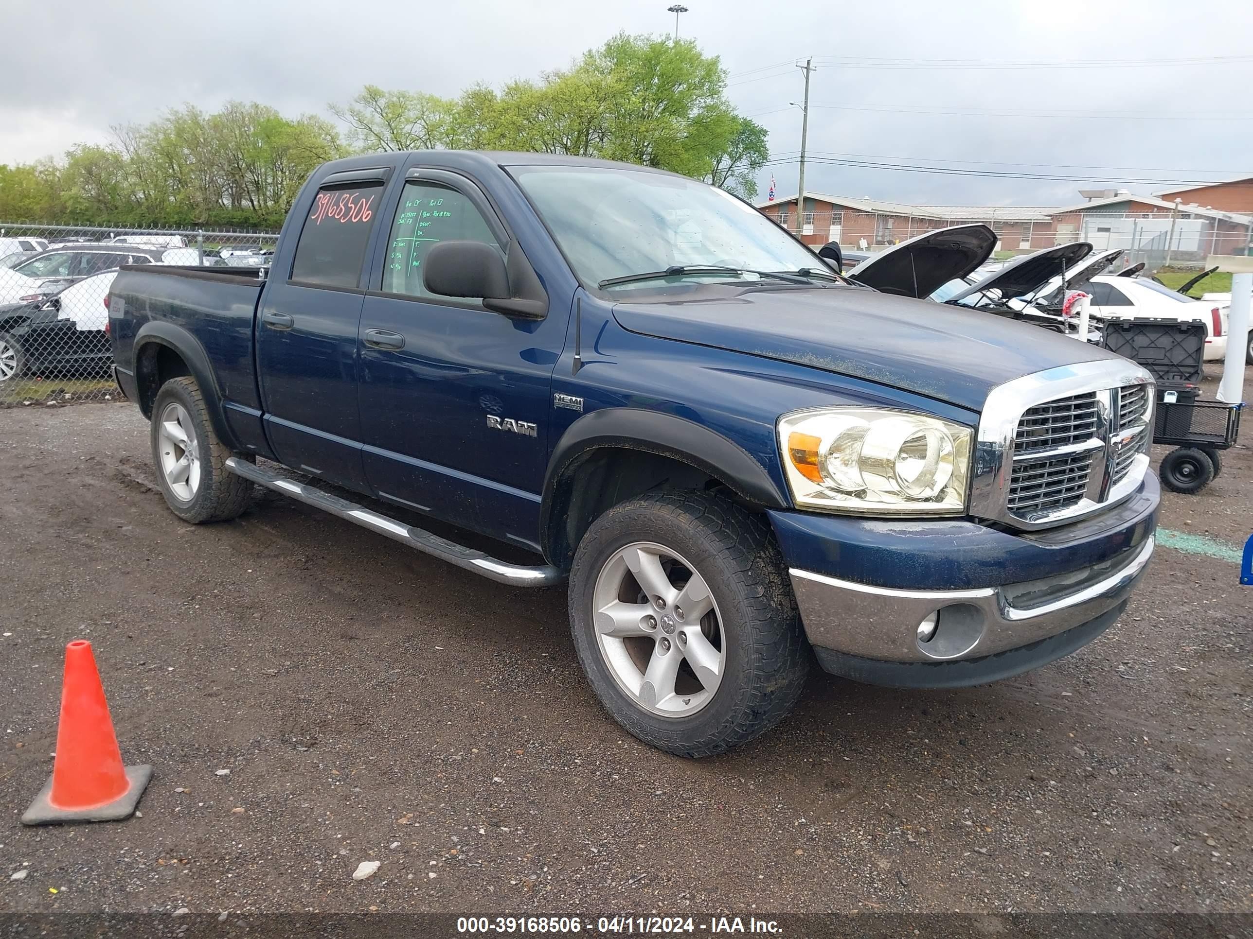 DODGE RAM 2008 1d7hu18208j112067