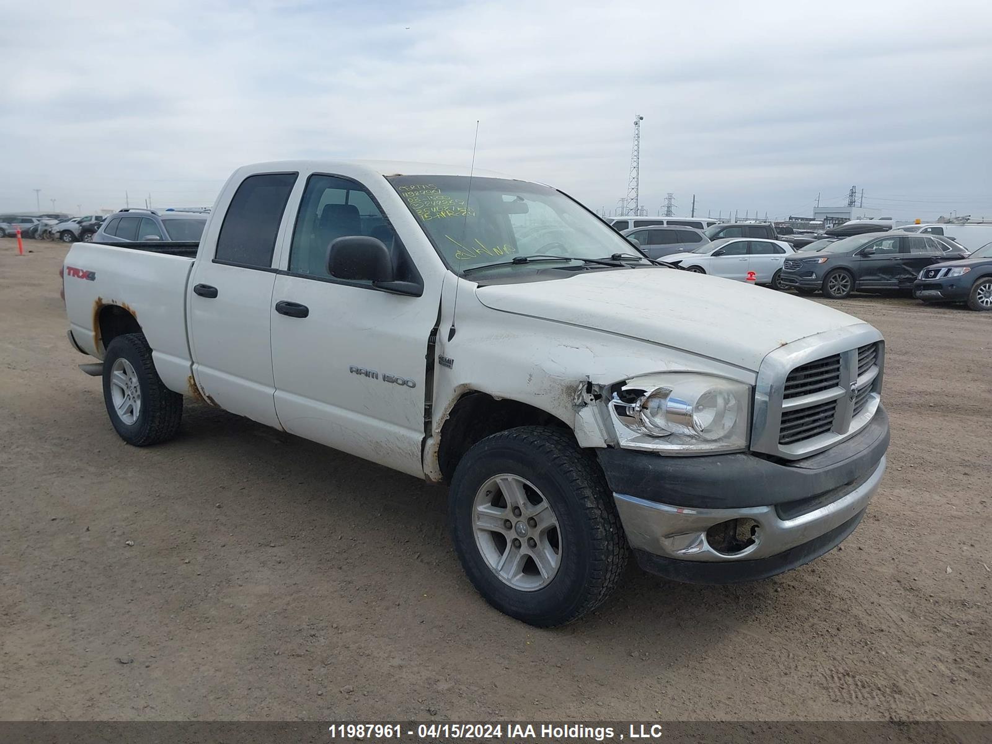 DODGE RAM 2008 1d7hu18208j244357