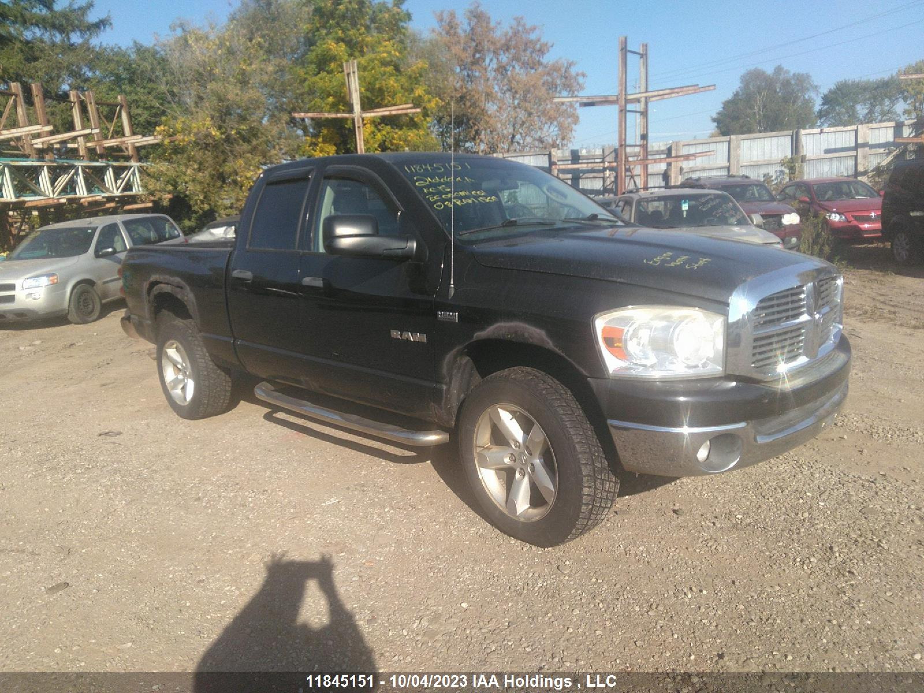 DODGE RAM 2008 1d7hu18208s623319