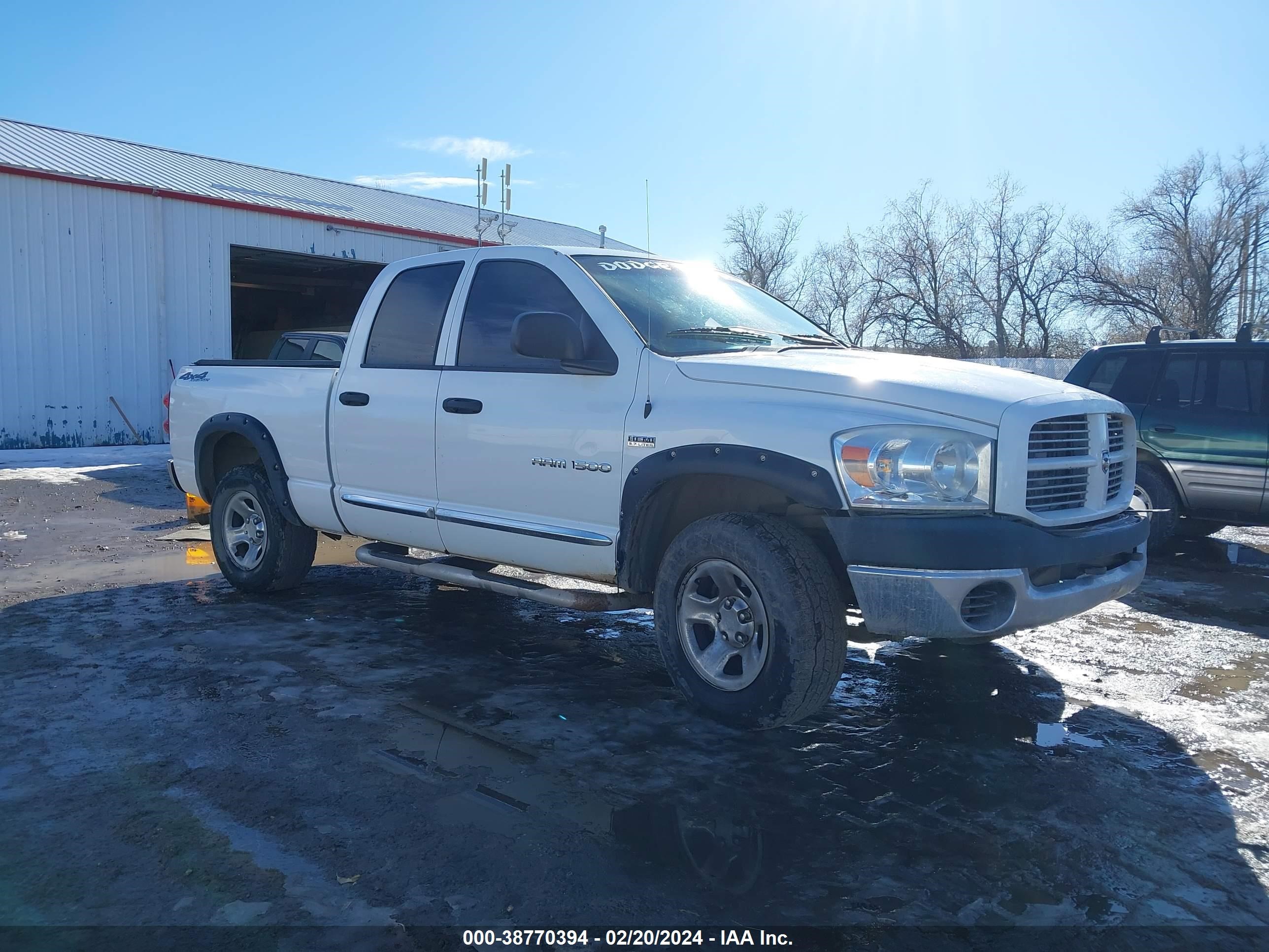 DODGE RAM 2007 1d7hu18217j631238