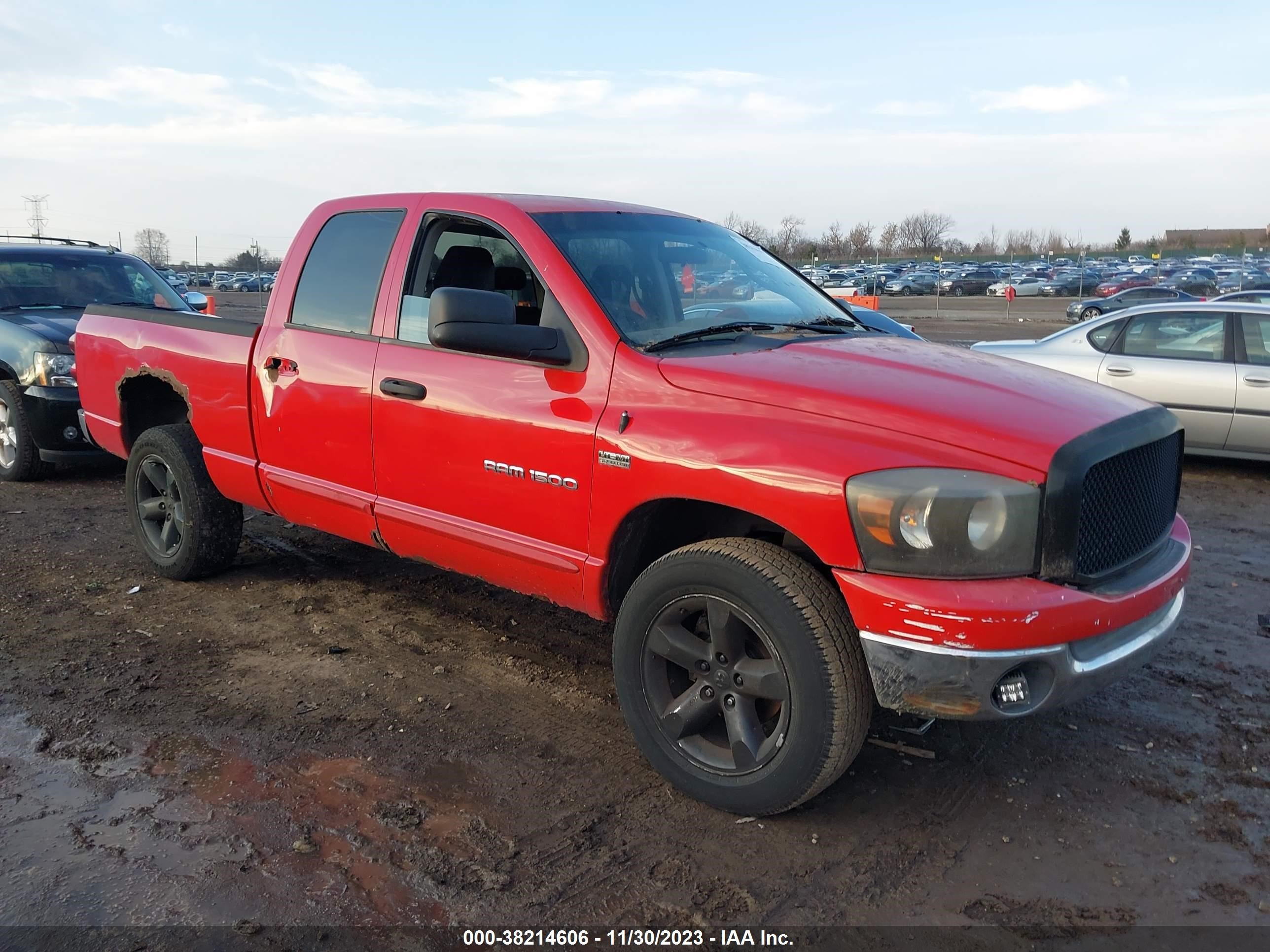 DODGE RAM 2007 1d7hu18217s134393