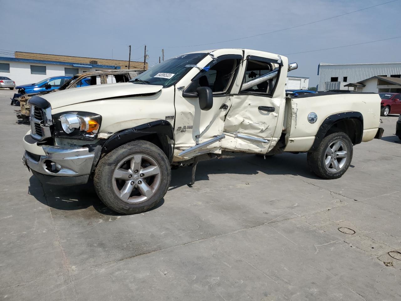 DODGE RAM 2008 1d7hu18218j164596