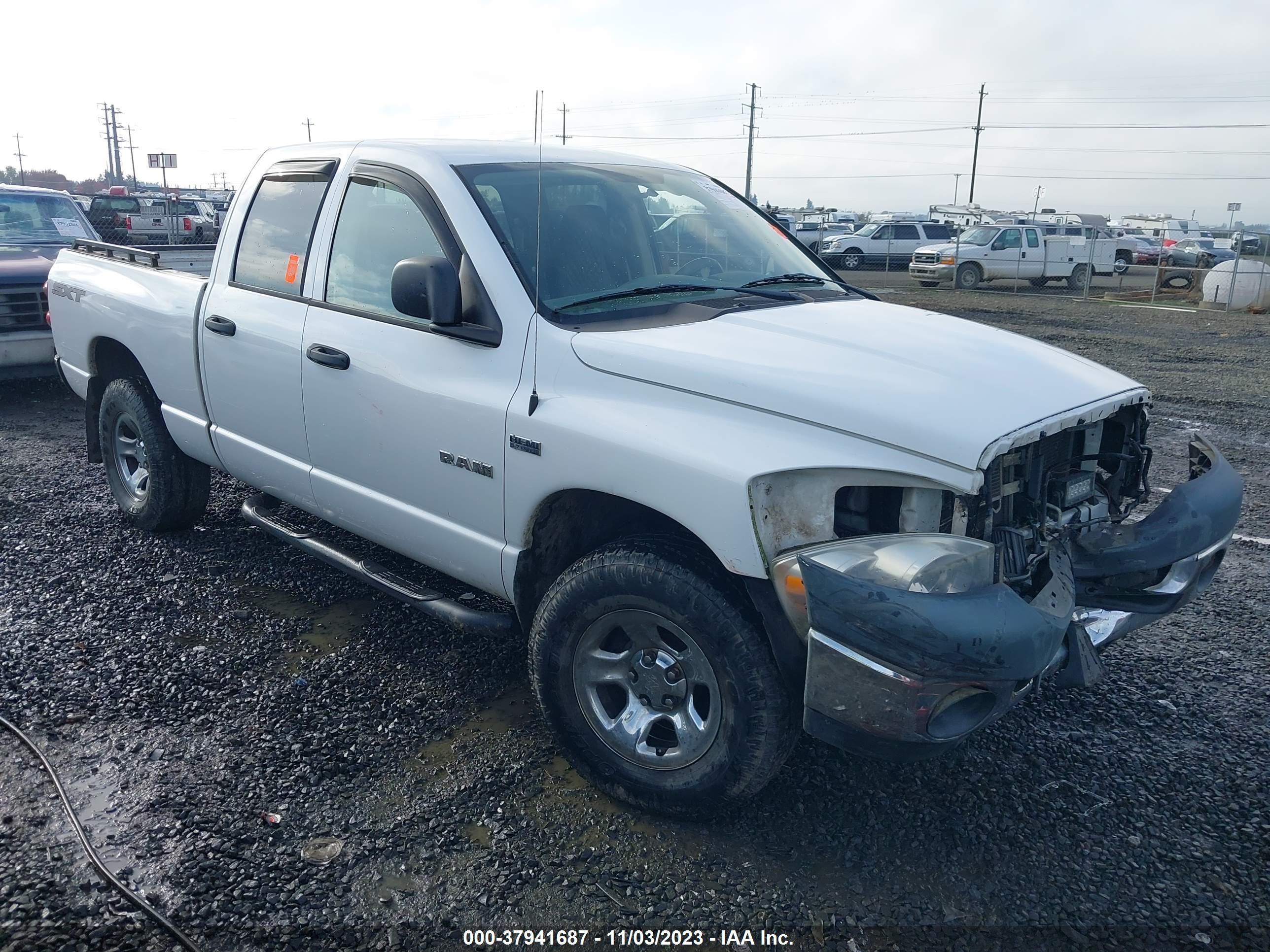 DODGE RAM 2008 1d7hu18218j205759