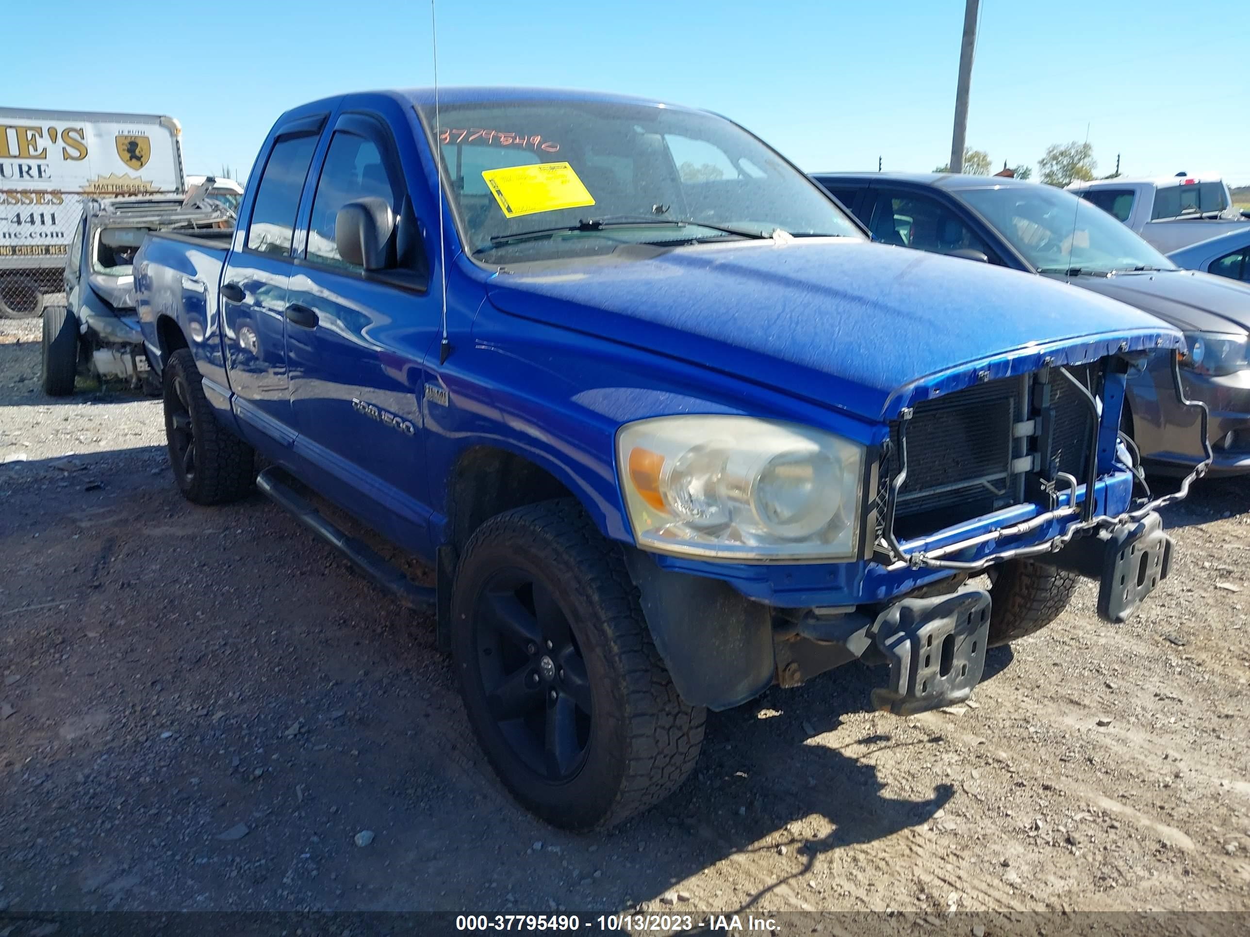 DODGE RAM 2007 1d7hu18227s179908