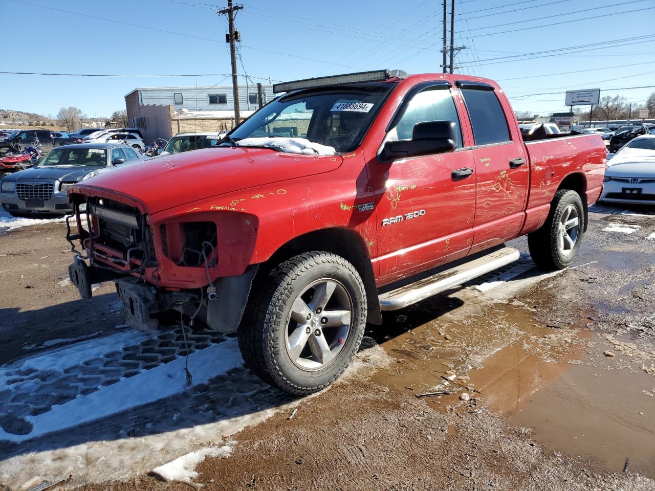 DODGE RAM 2007 1d7hu18227s244174