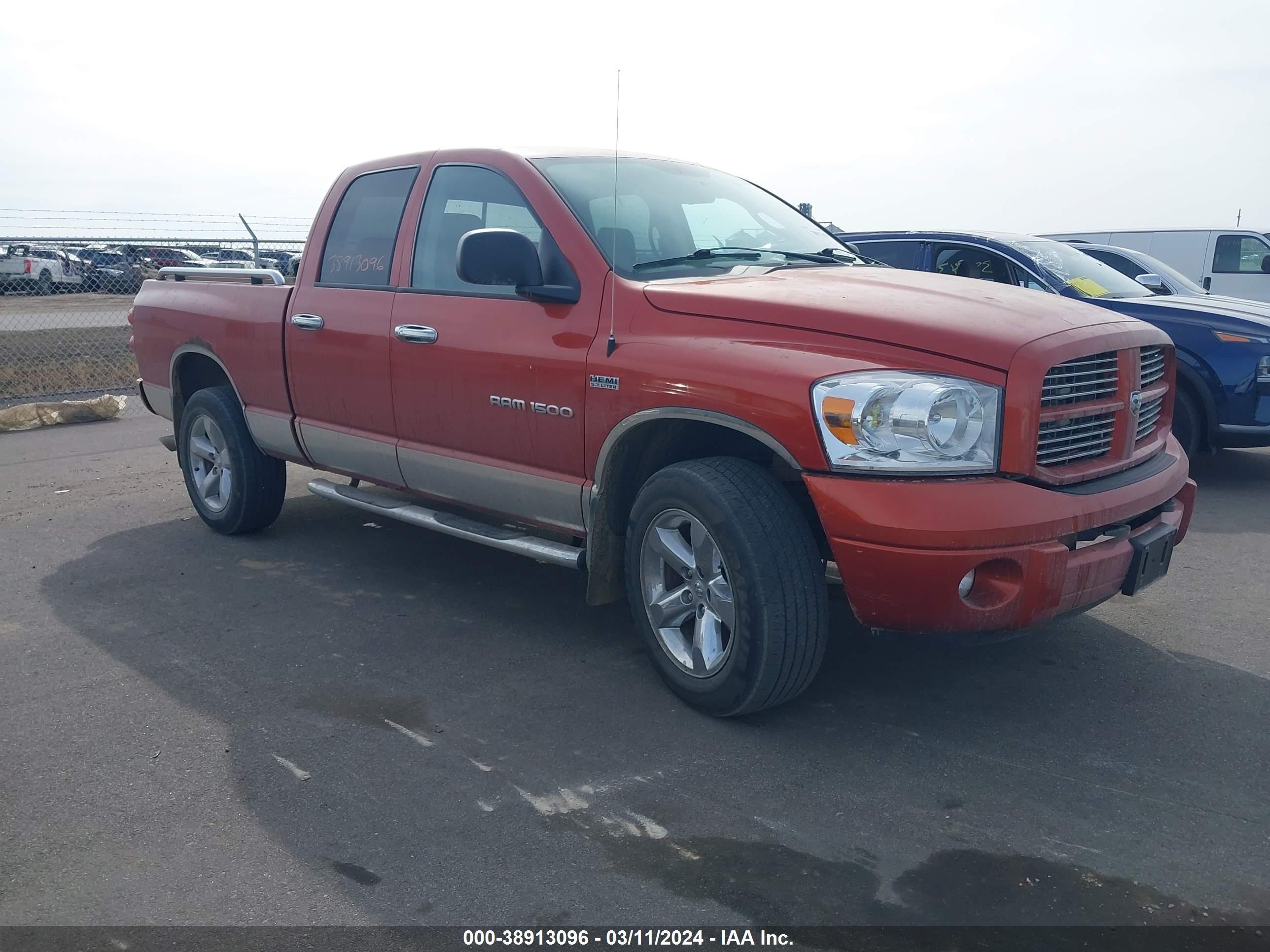 DODGE RAM 2007 1d7hu18227s264523