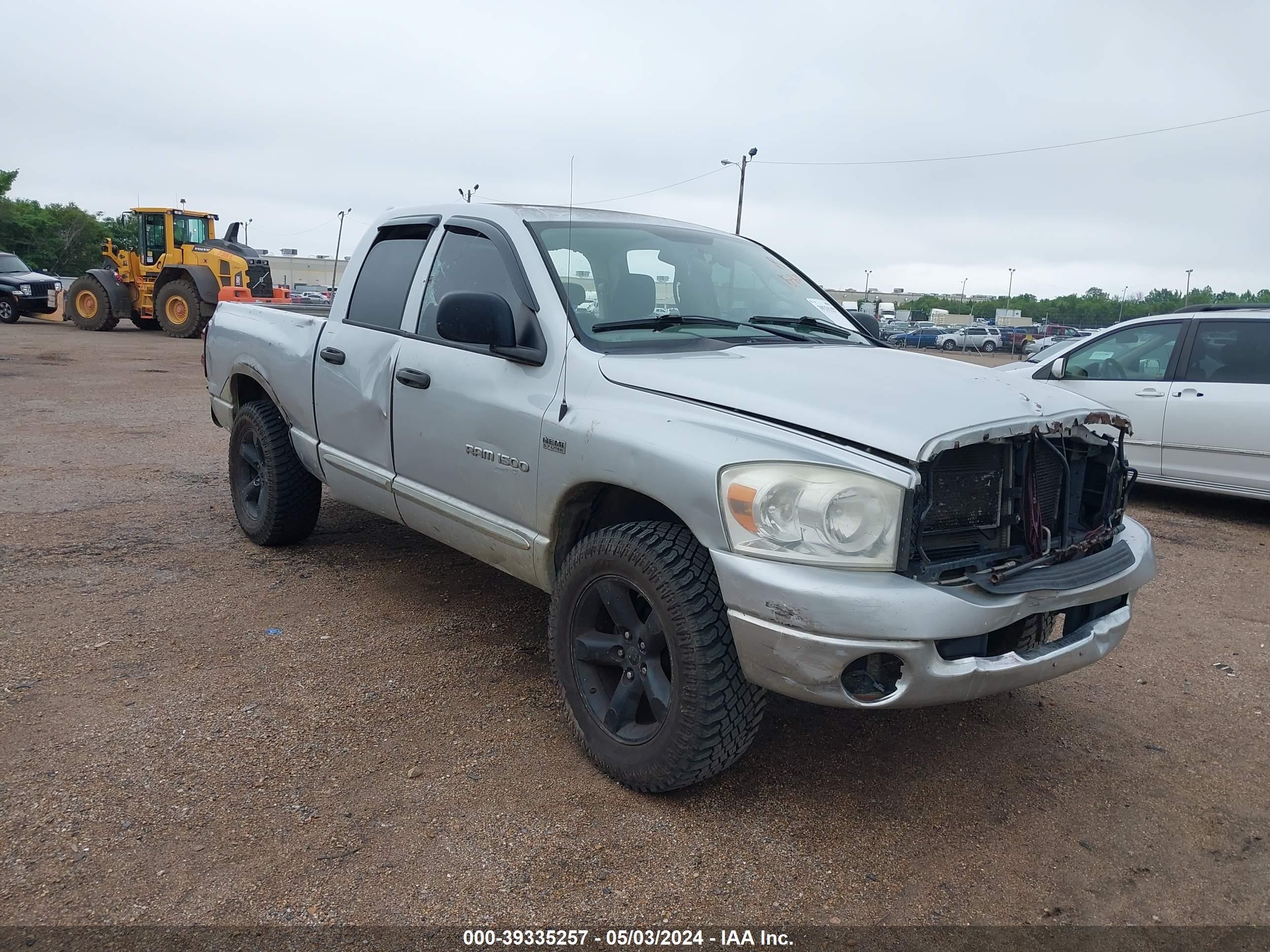 DODGE RAM 2007 1d7hu18237s106627