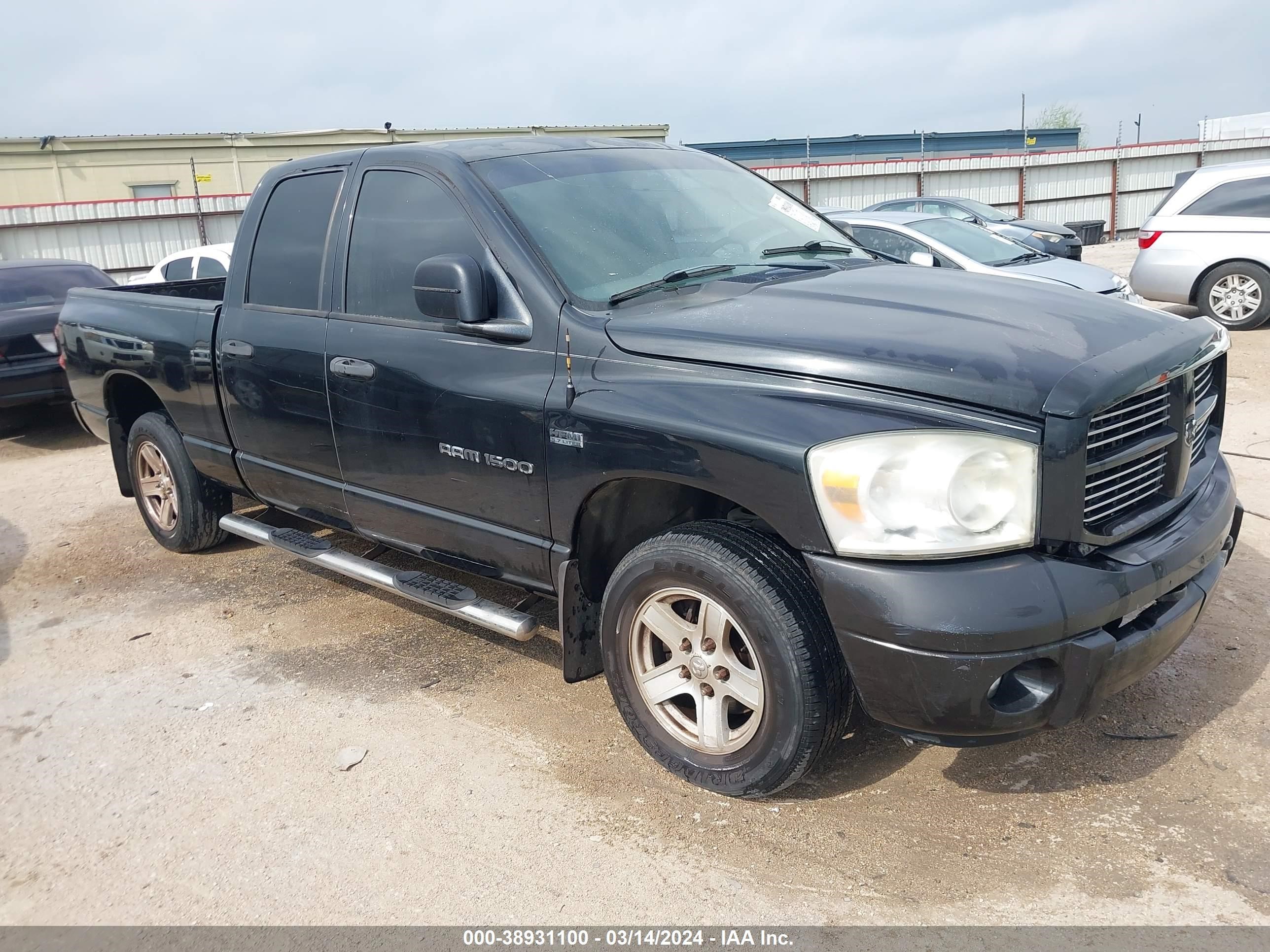 DODGE RAM 2007 1d7hu18237s253126