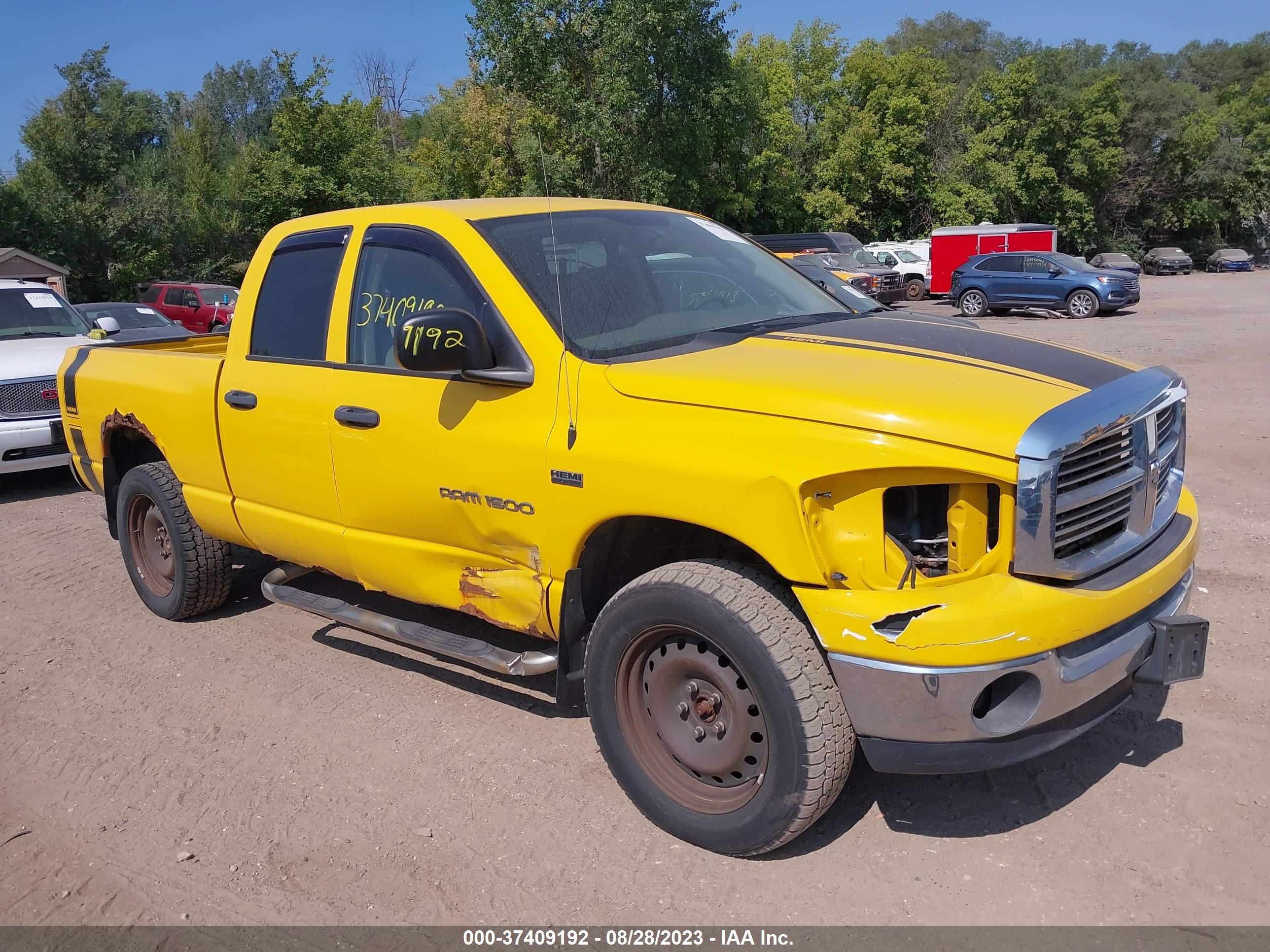 DODGE RAM 2007 1d7hu18237s258245