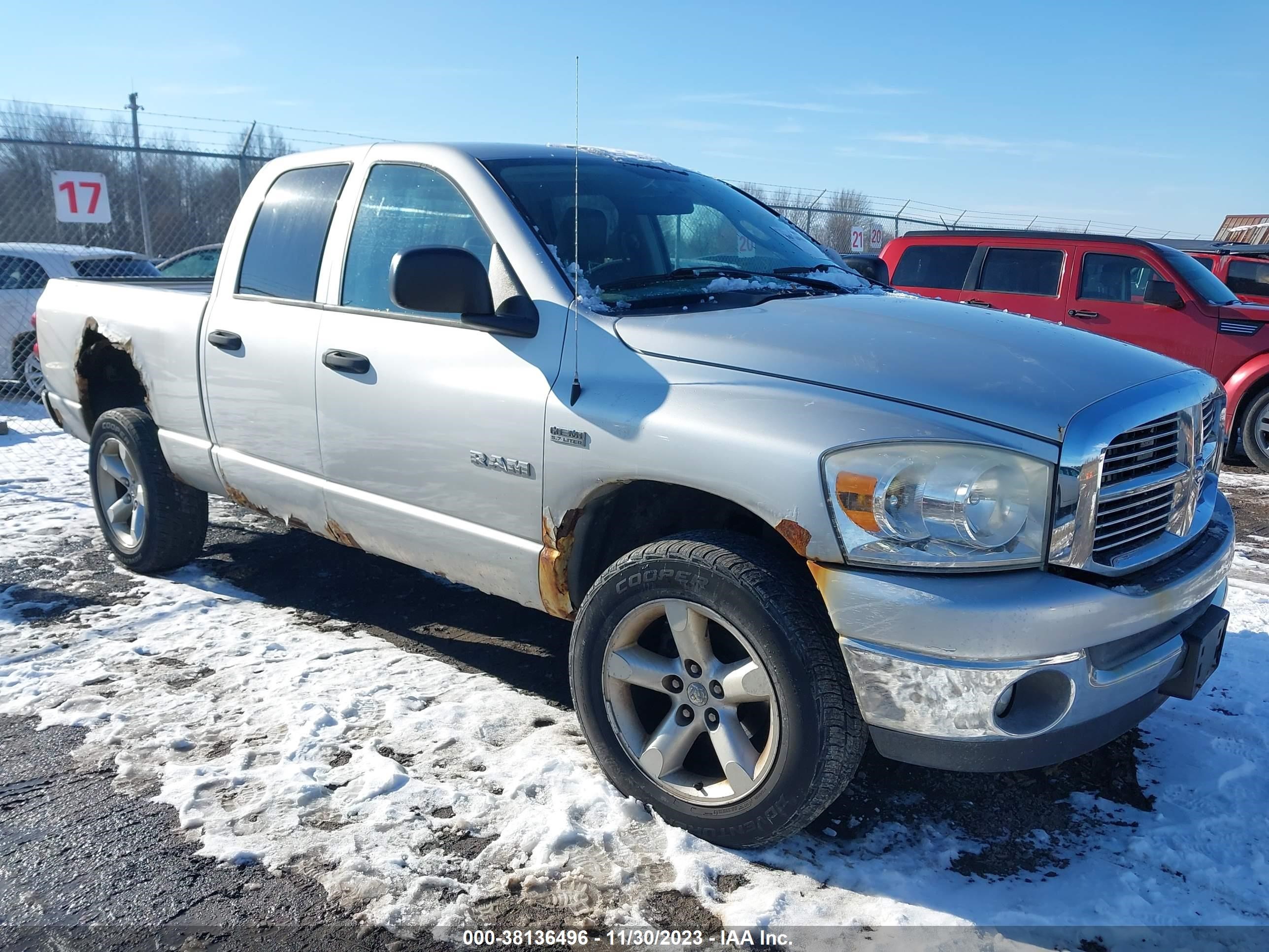 DODGE RAM 2008 1d7hu18248s508321