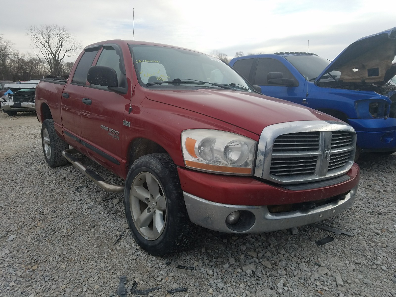 DODGE RAM 1500 S 2006 1d7hu18256s674070