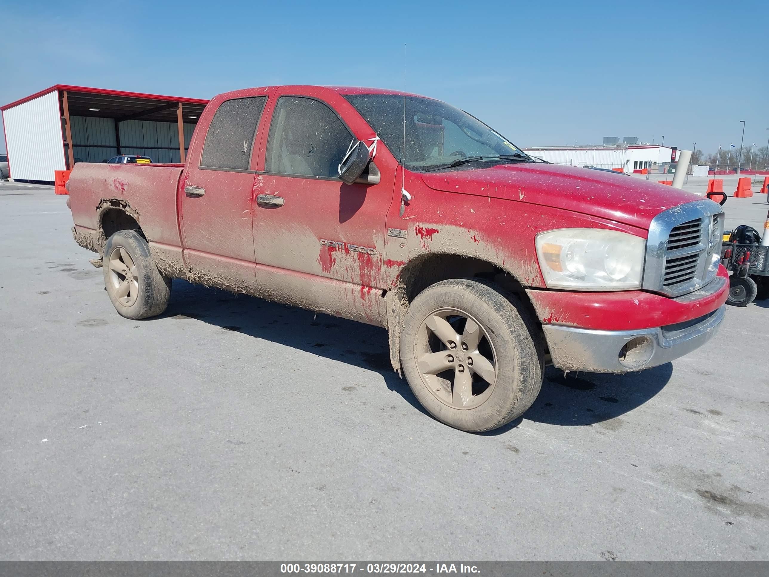 DODGE RAM 2007 1d7hu18257s221570