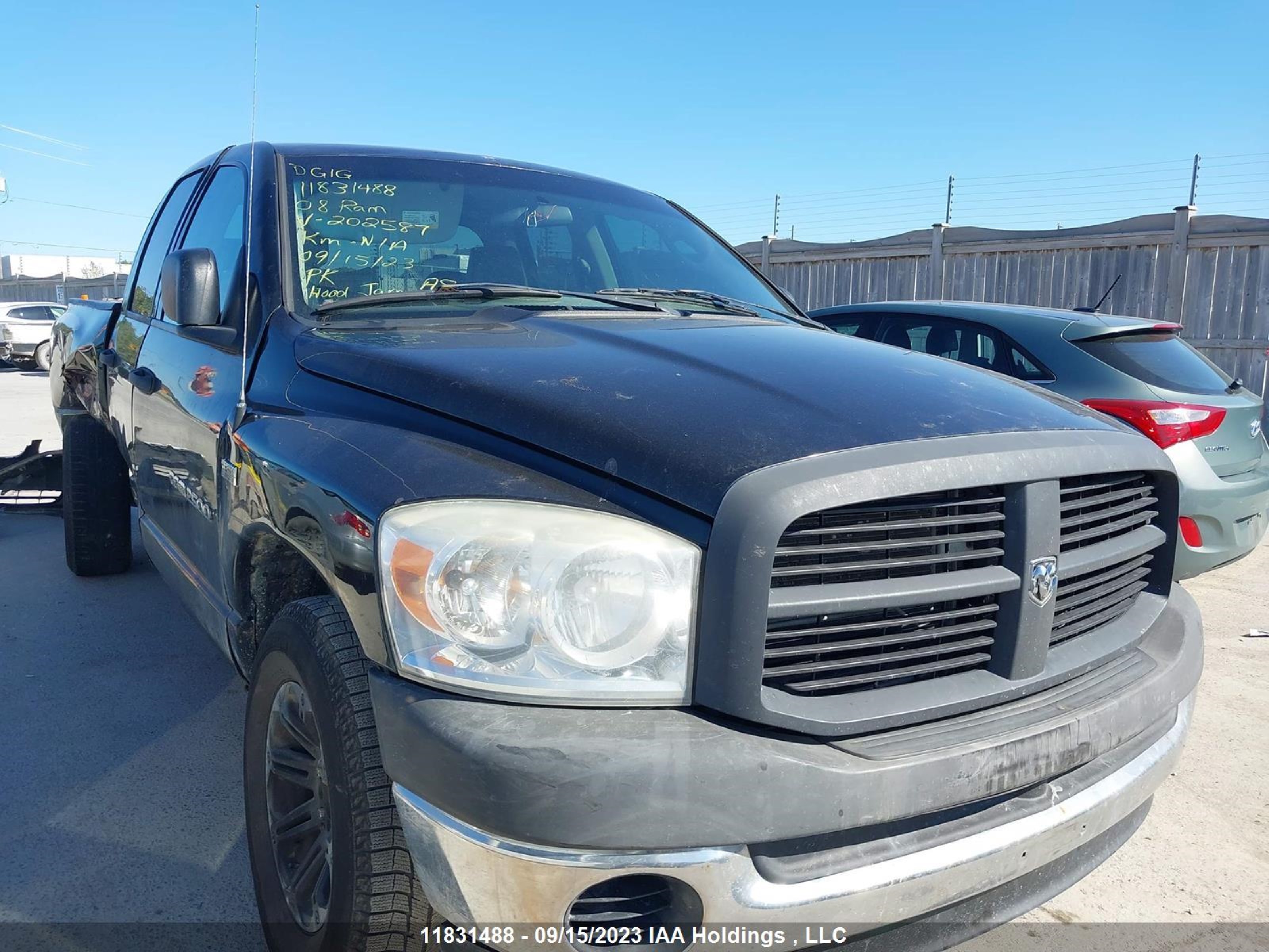 DODGE RAM 2008 1d7hu18258j202587