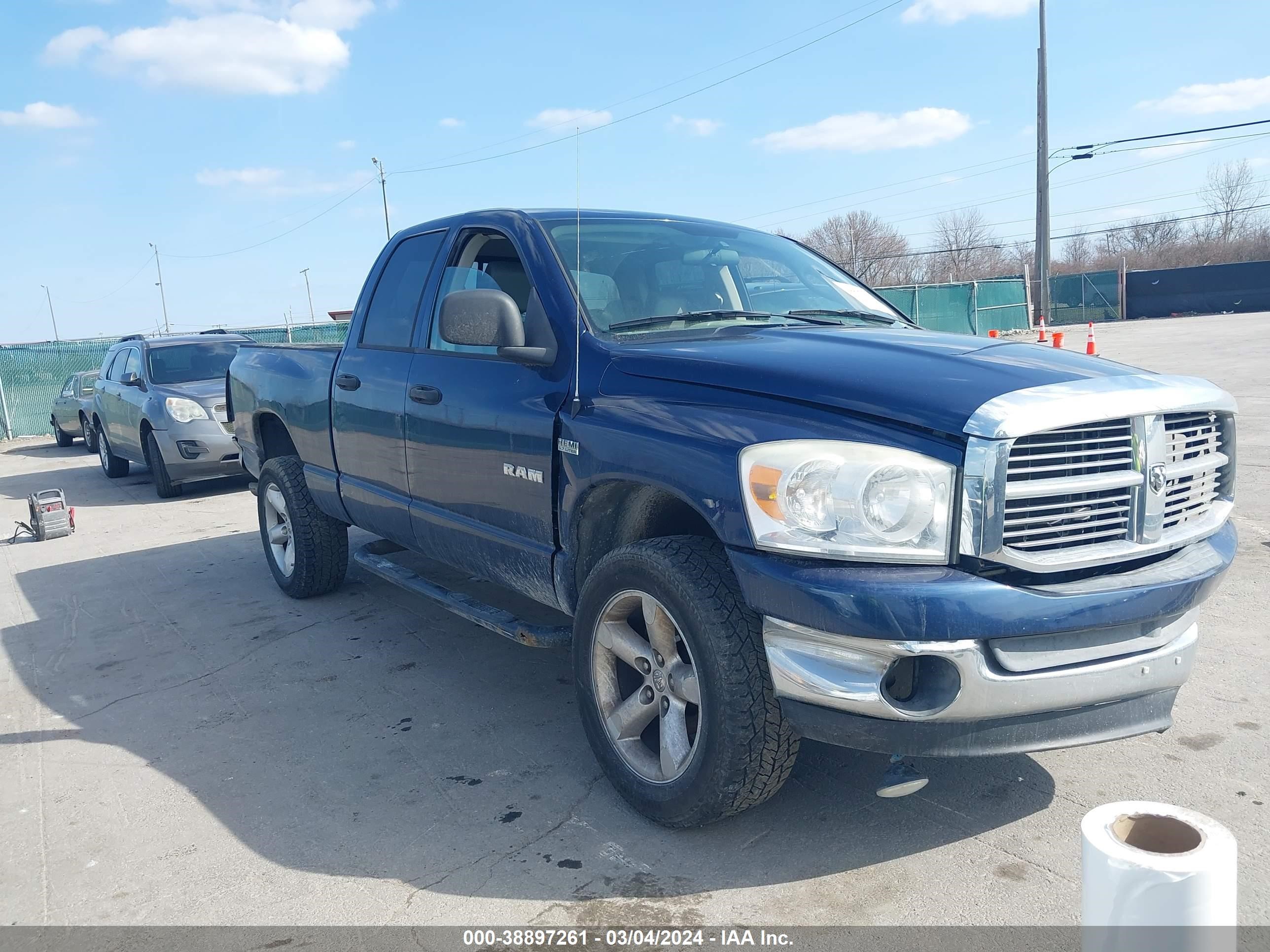 DODGE RAM 2008 1d7hu18258j213704