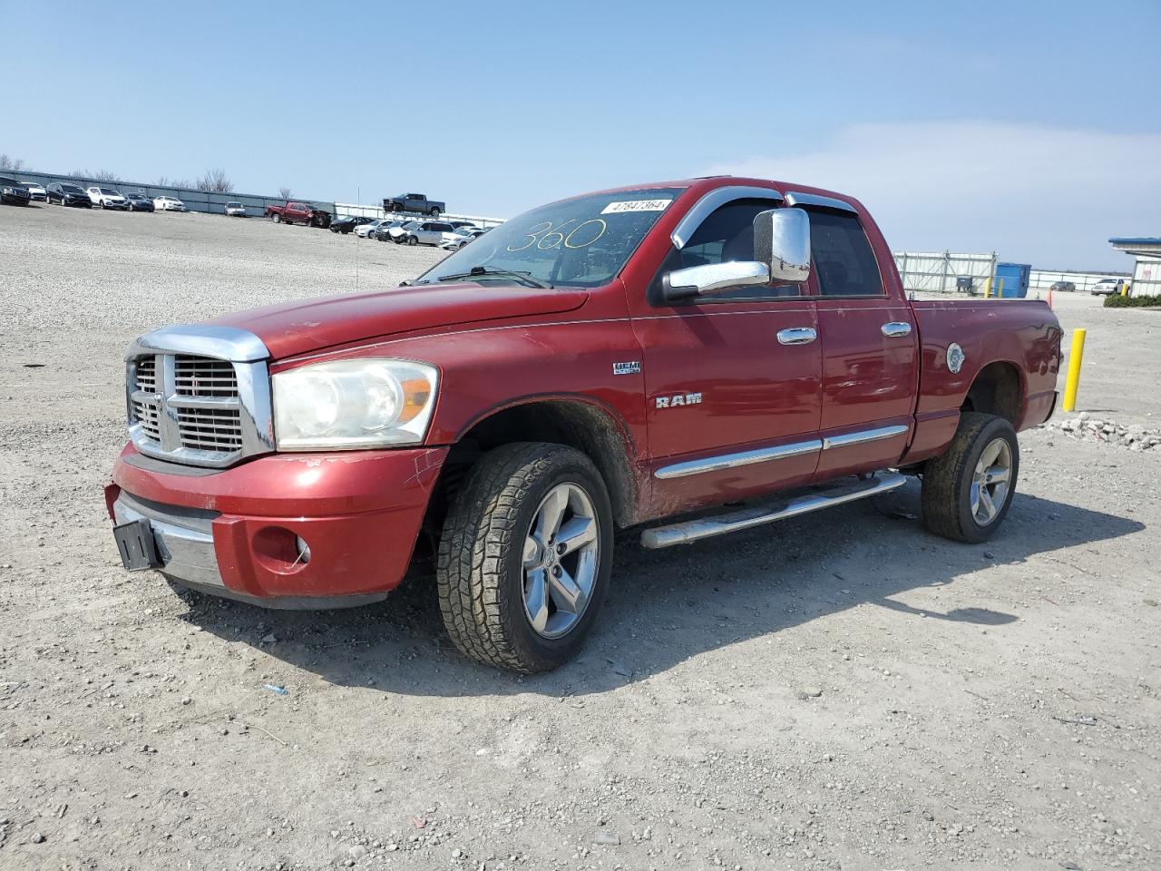 DODGE RAM 2008 1d7hu18258s521644