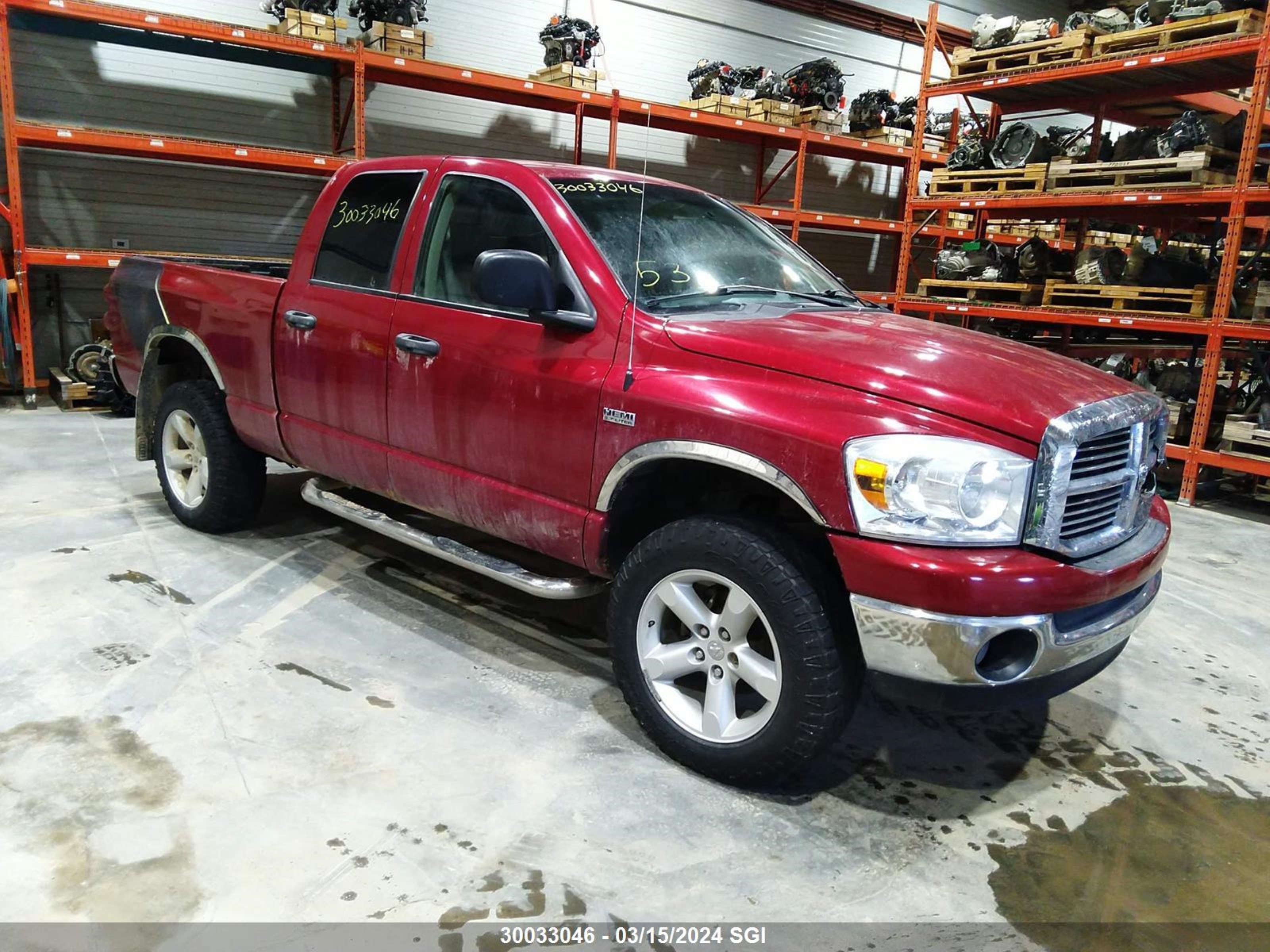 DODGE RAM 2008 1d7hu18258s544941