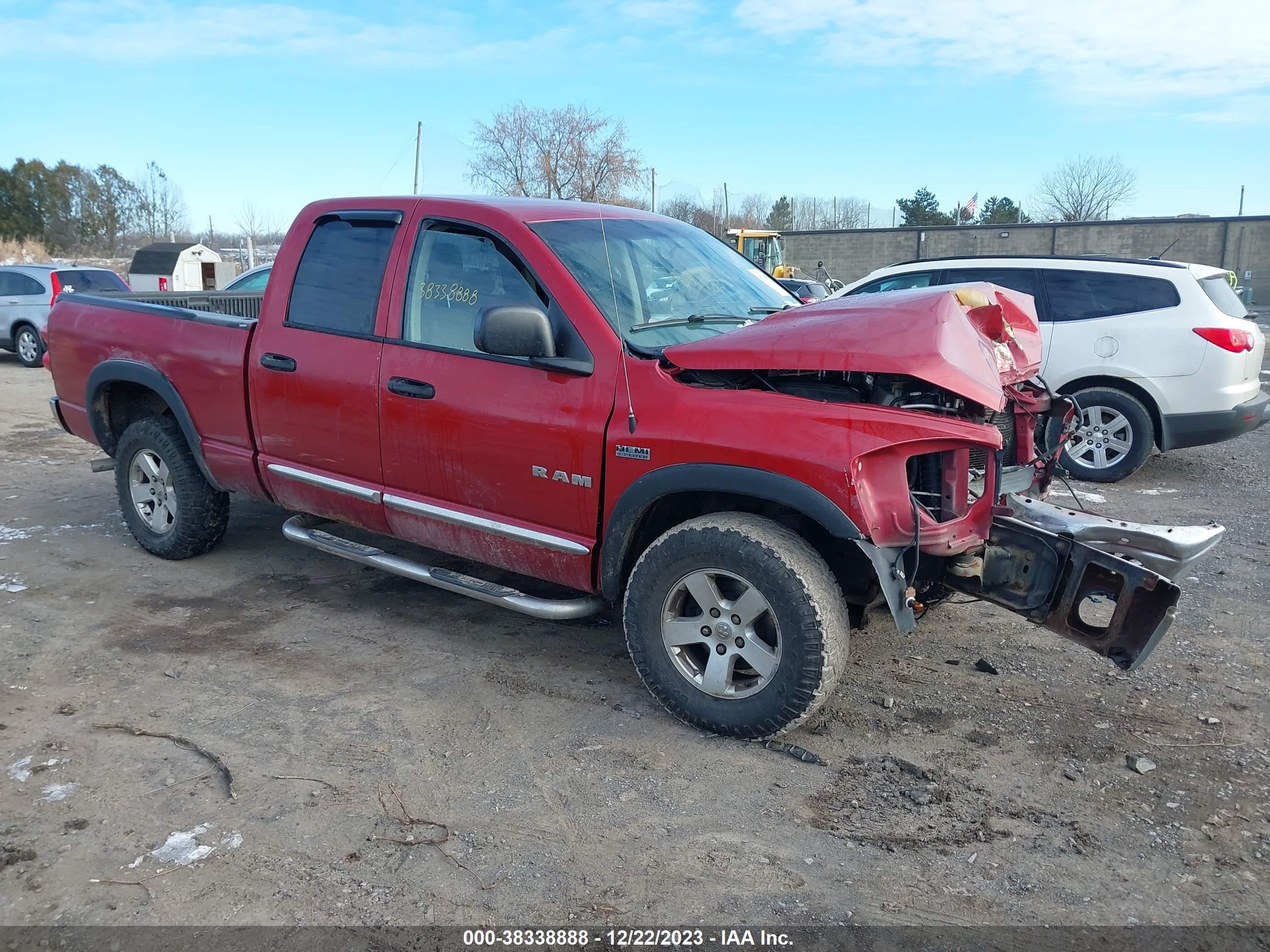 DODGE RAM 2008 1d7hu18258s545300