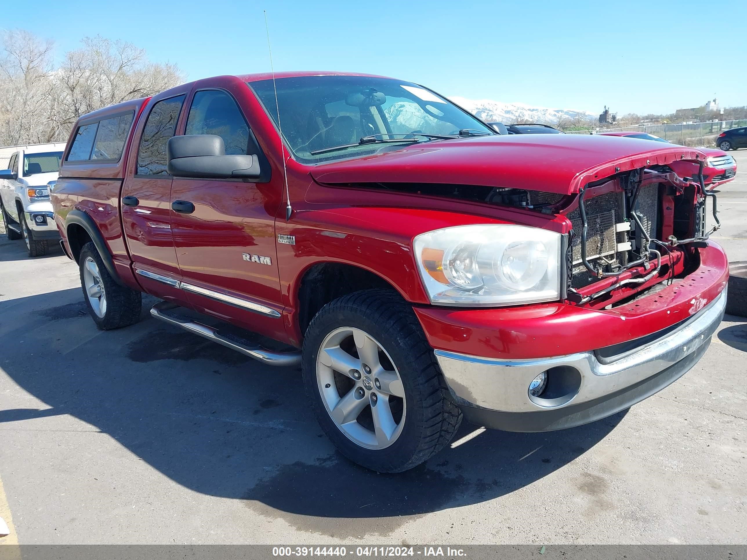 DODGE RAM 2008 1d7hu18258s606810