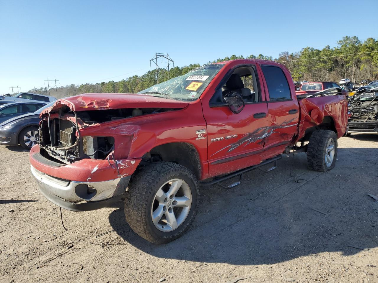 DODGE RAM 2007 1d7hu18267s102667