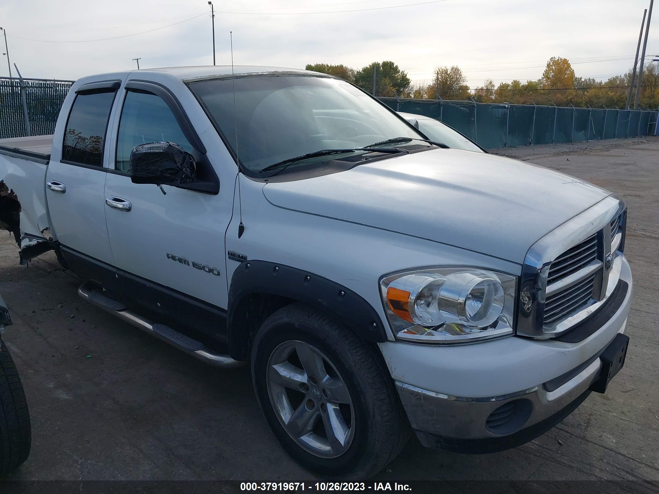 DODGE RAM 2007 1d7hu18267s151626