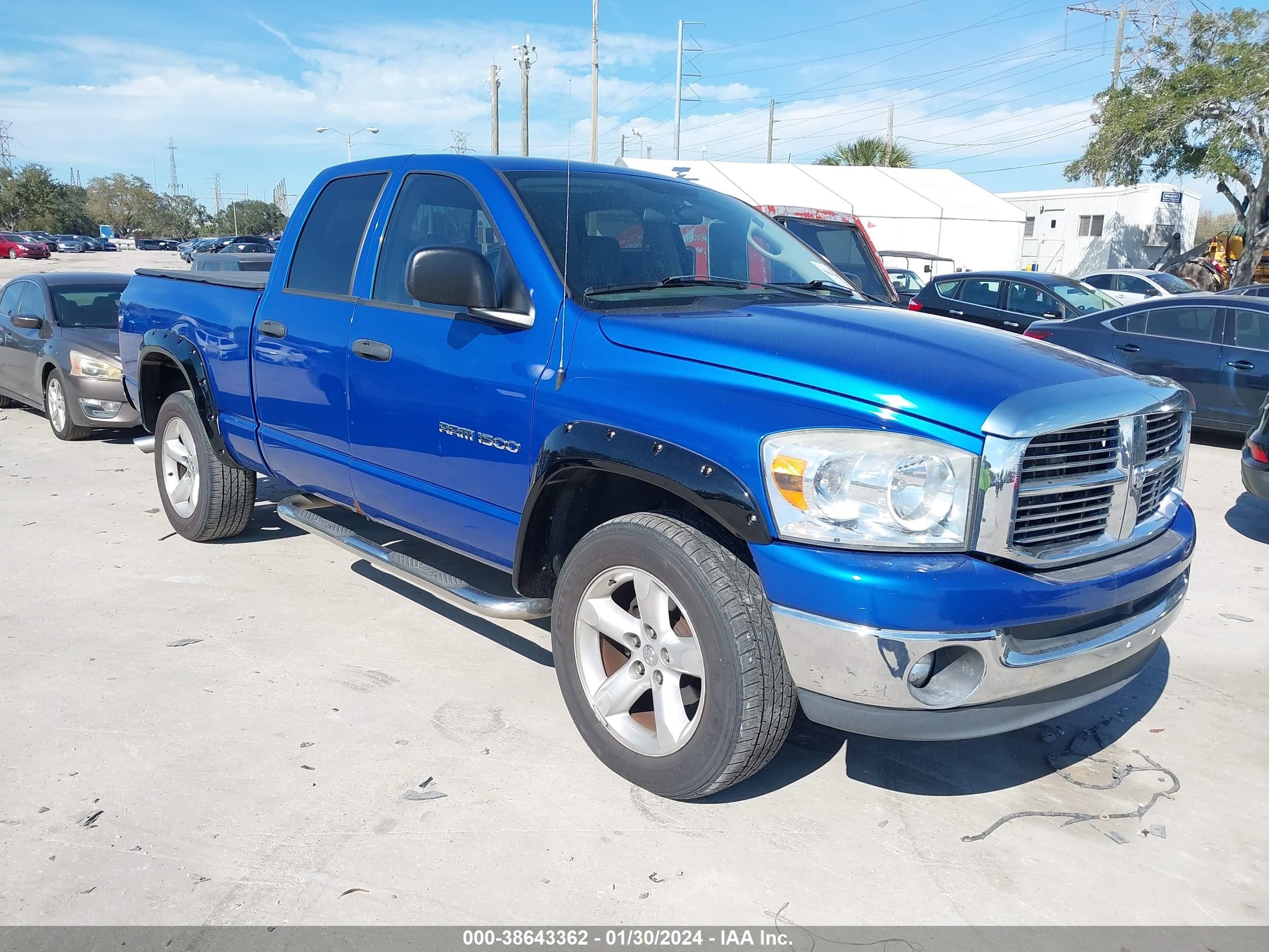 DODGE RAM 2007 1d7hu18267s226891