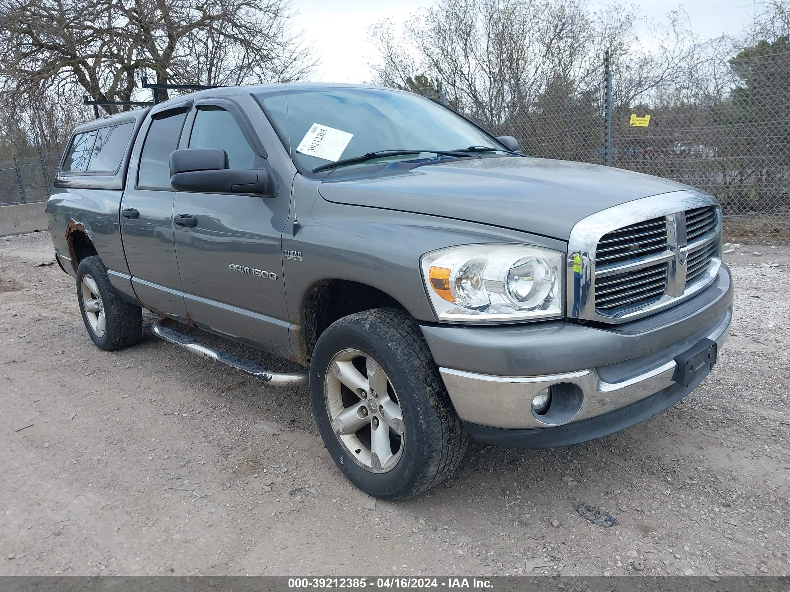 DODGE RAM 2007 1d7hu18277s236698