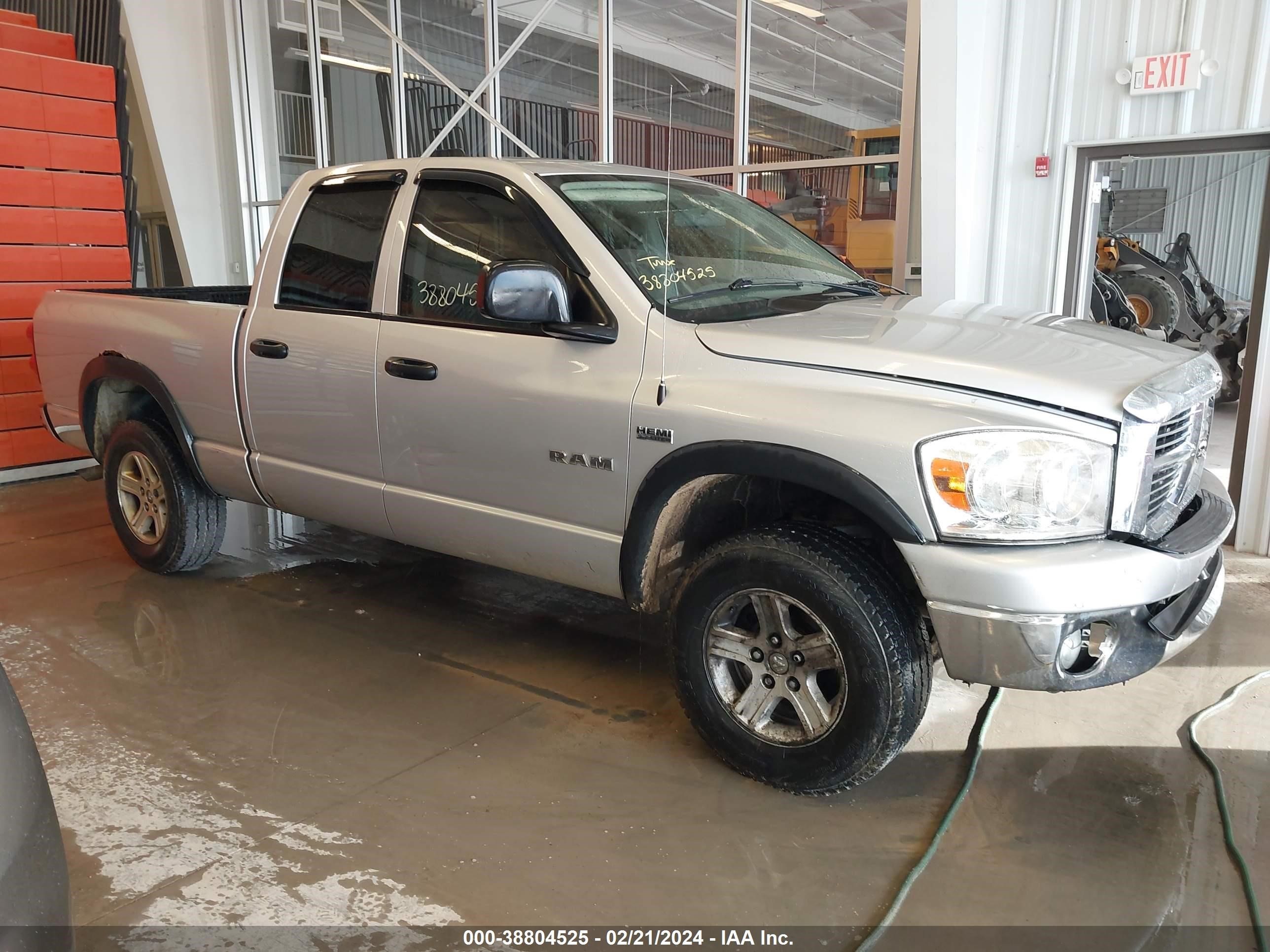 DODGE RAM 2008 1d7hu18278j144501