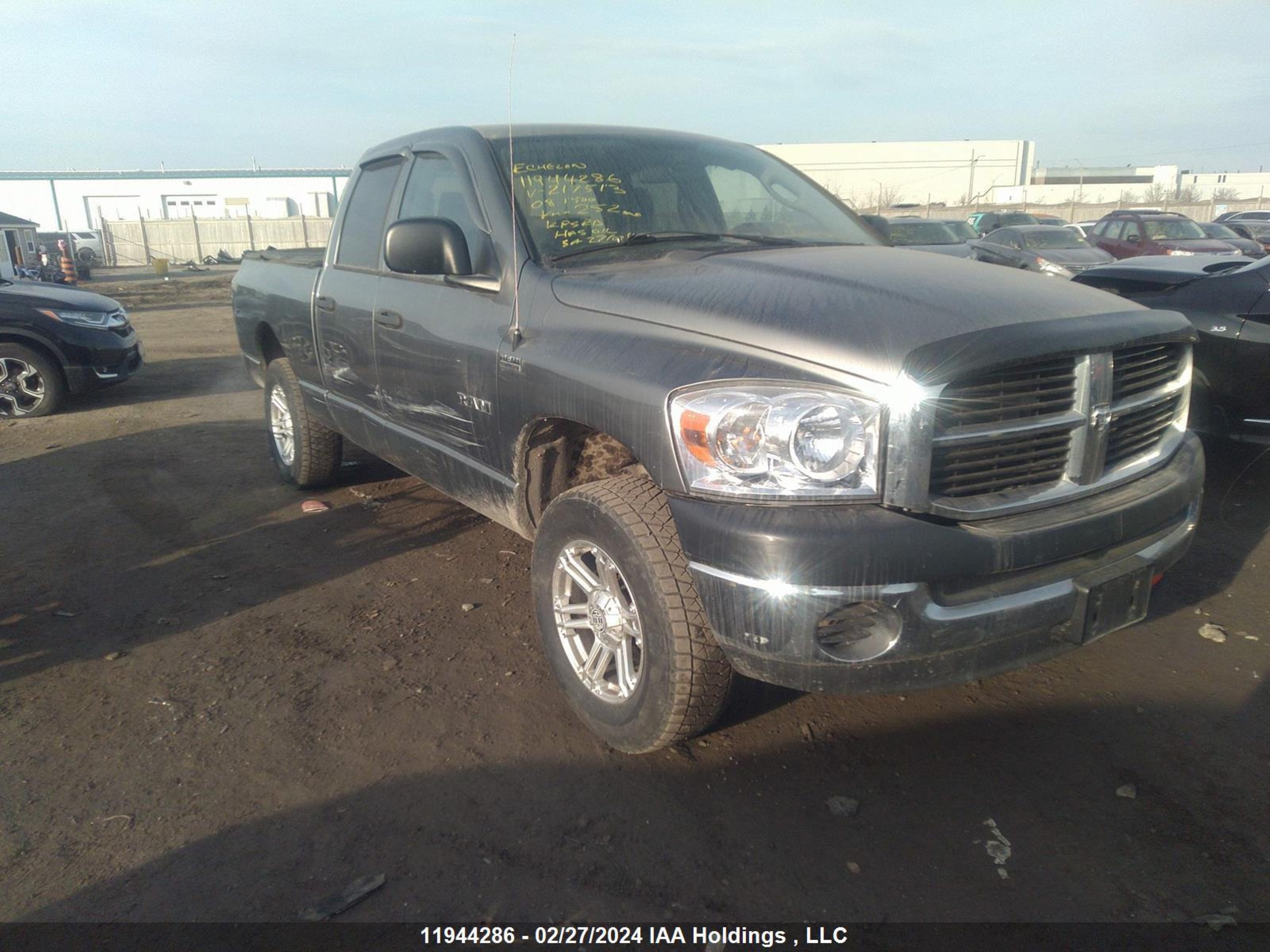 DODGE RAM 2008 1d7hu18278j217513