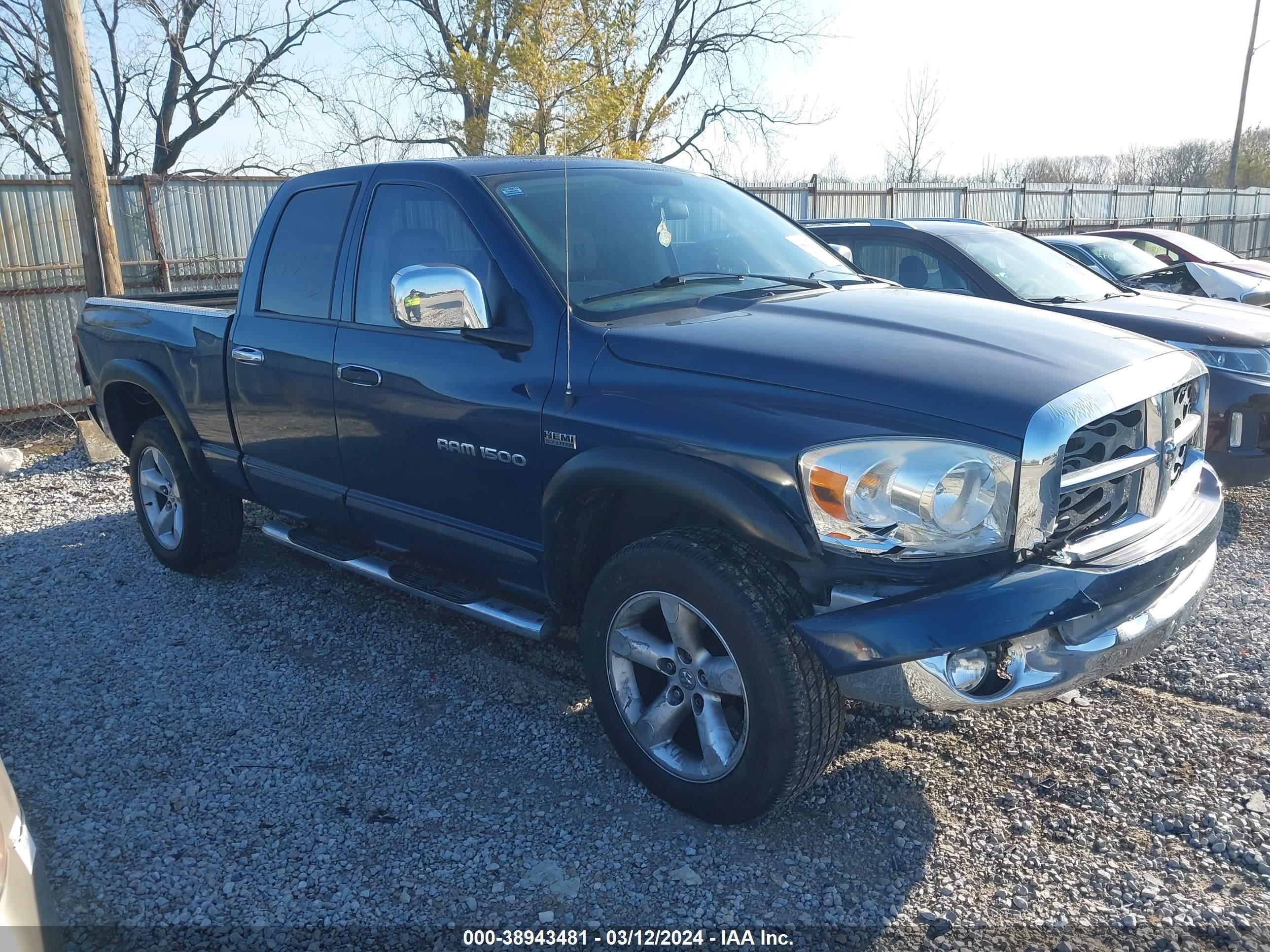 DODGE RAM 2007 1d7hu18297s134173