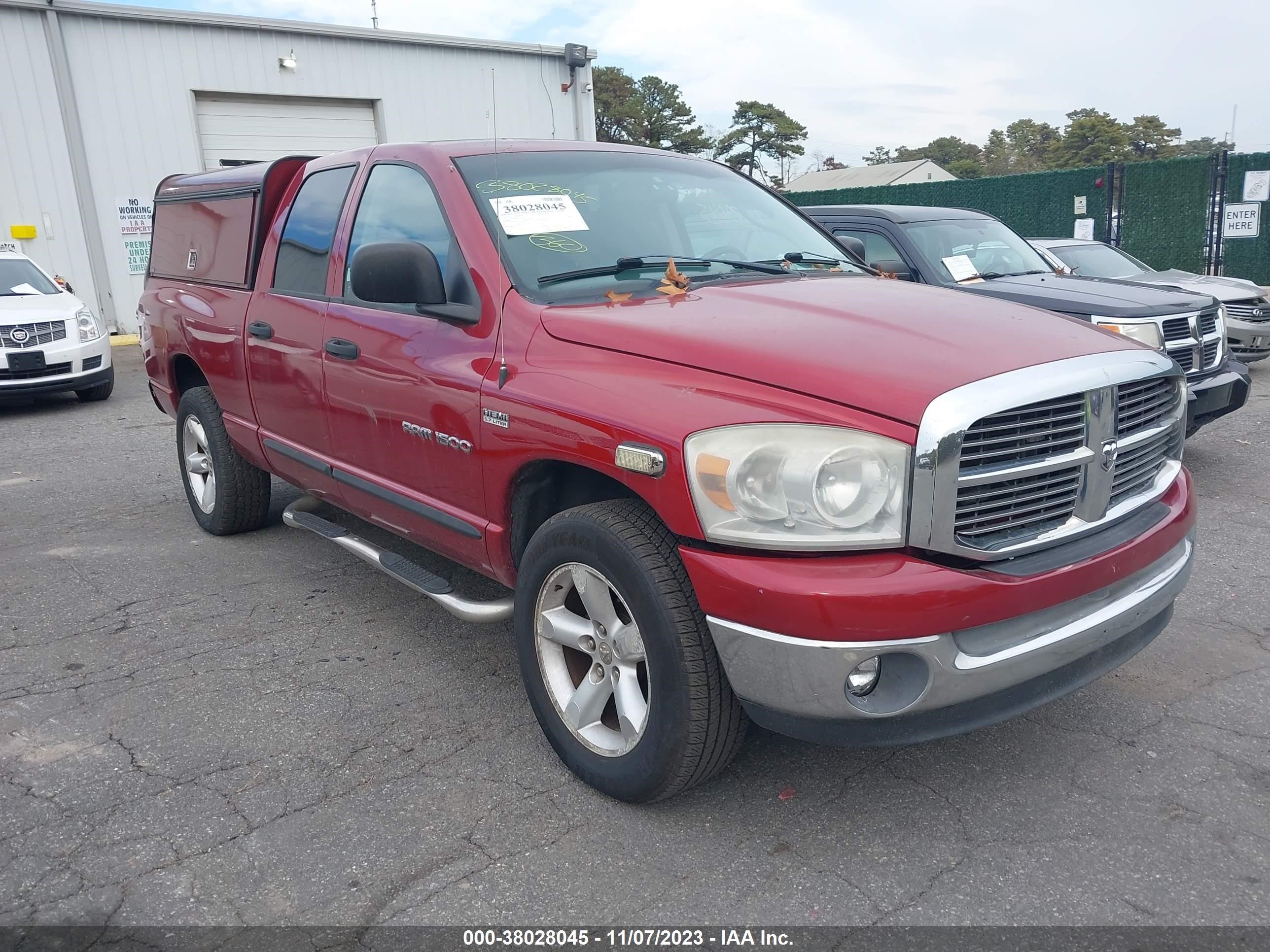 DODGE RAM 2007 1d7hu18297s173197