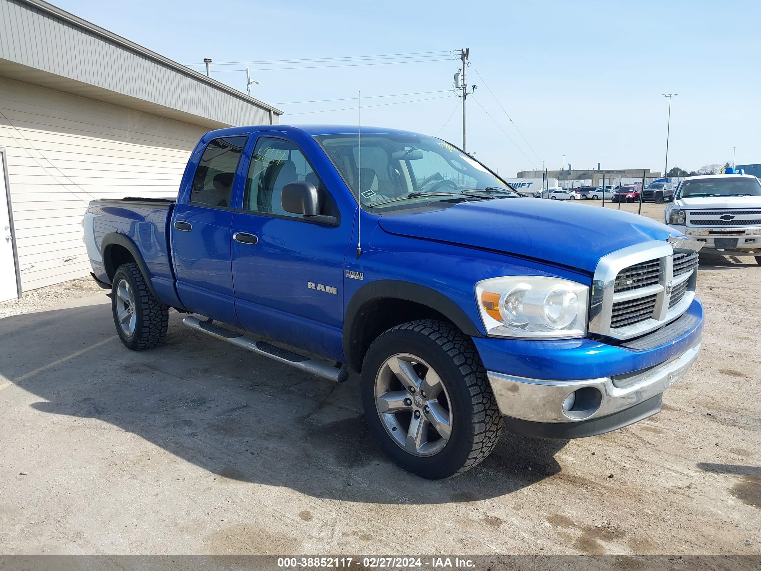 DODGE RAM 2008 1d7hu18298j218775