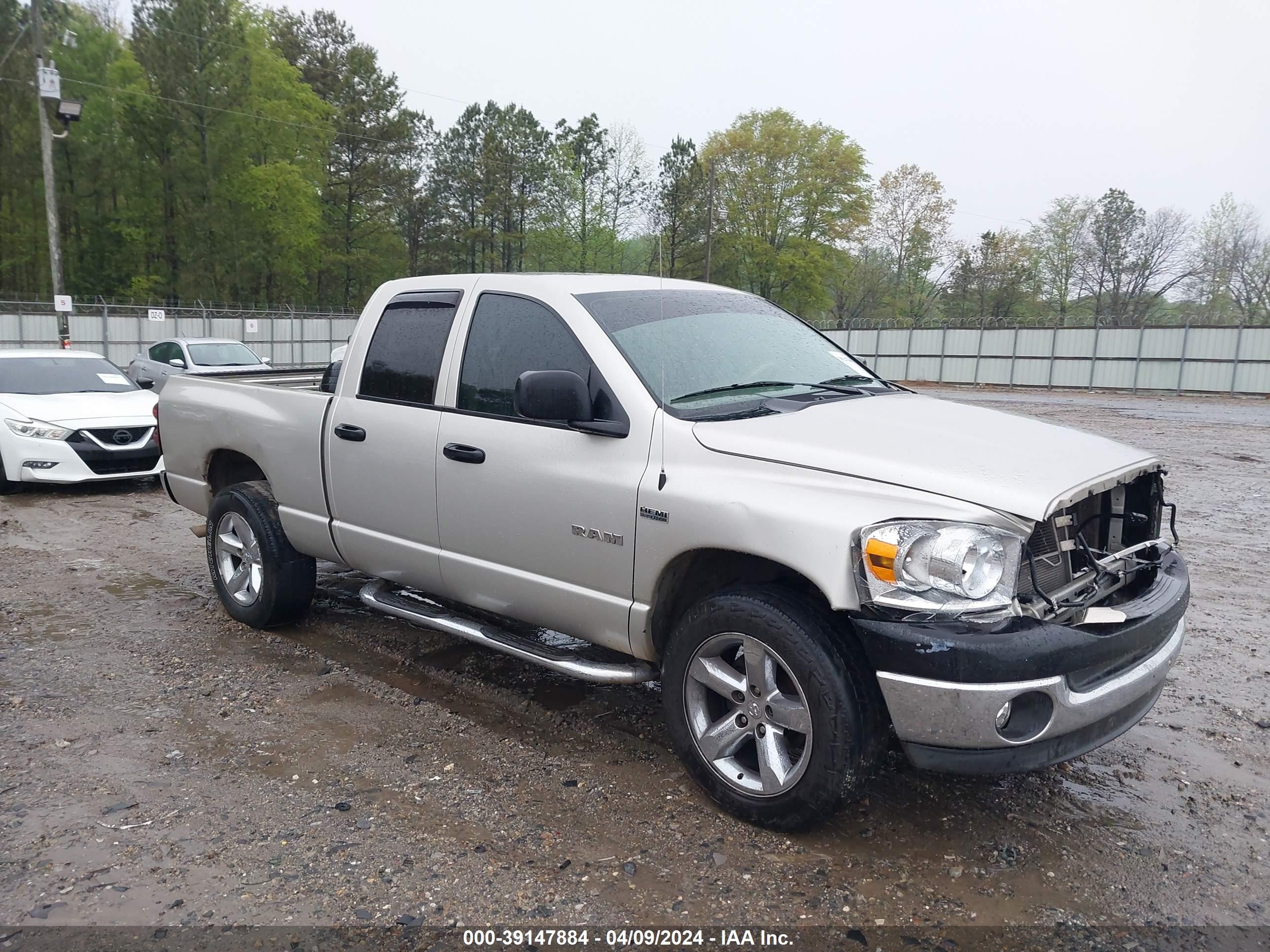 DODGE RAM 2008 1d7hu18298j243630