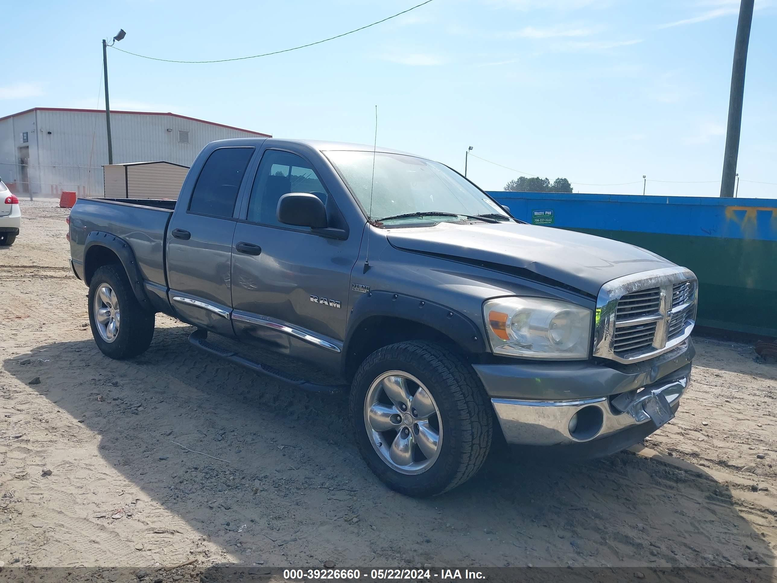 DODGE RAM 2008 1d7hu18298s501607