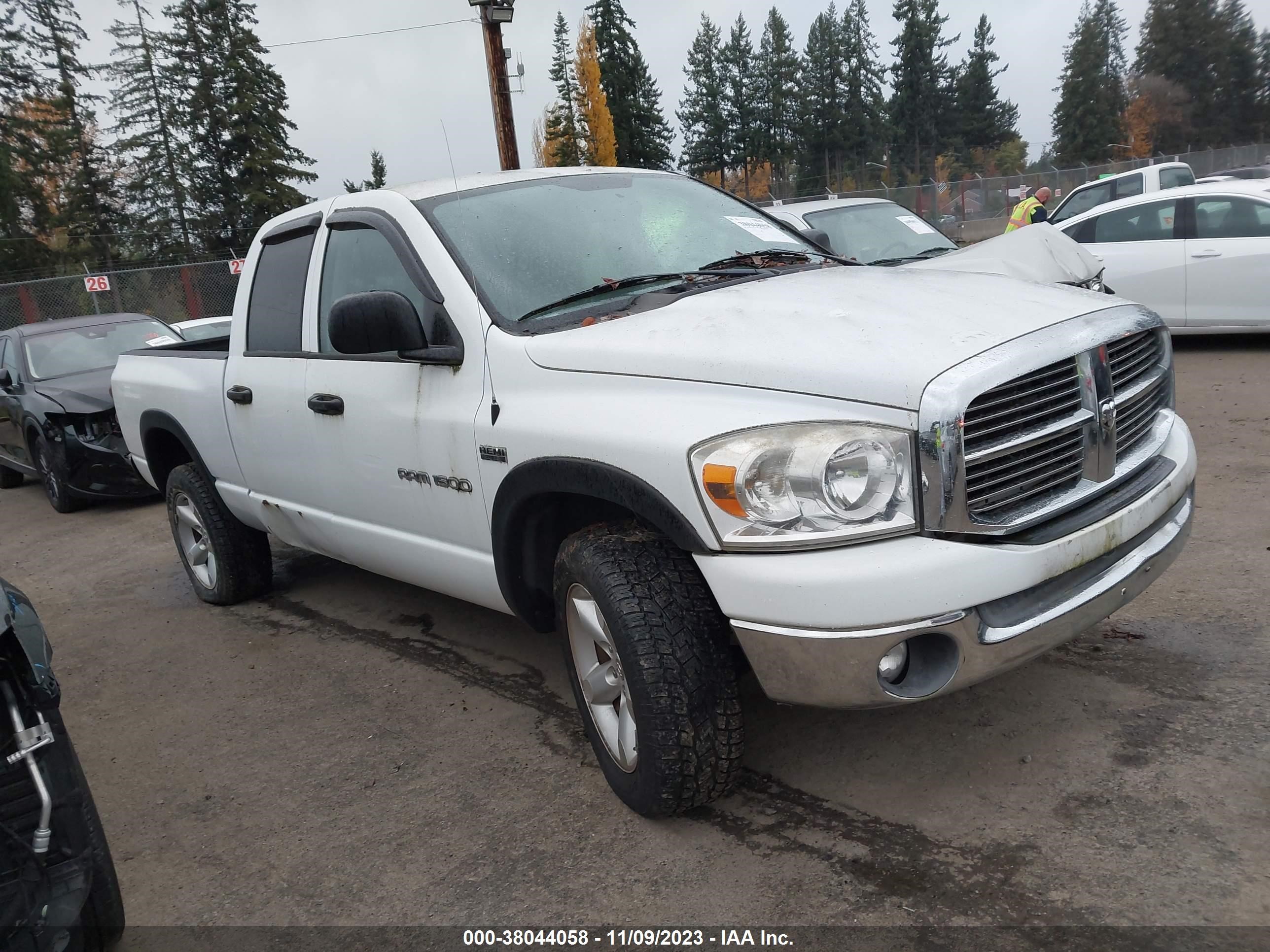 DODGE RAM 2007 1d7hu182x7s212136