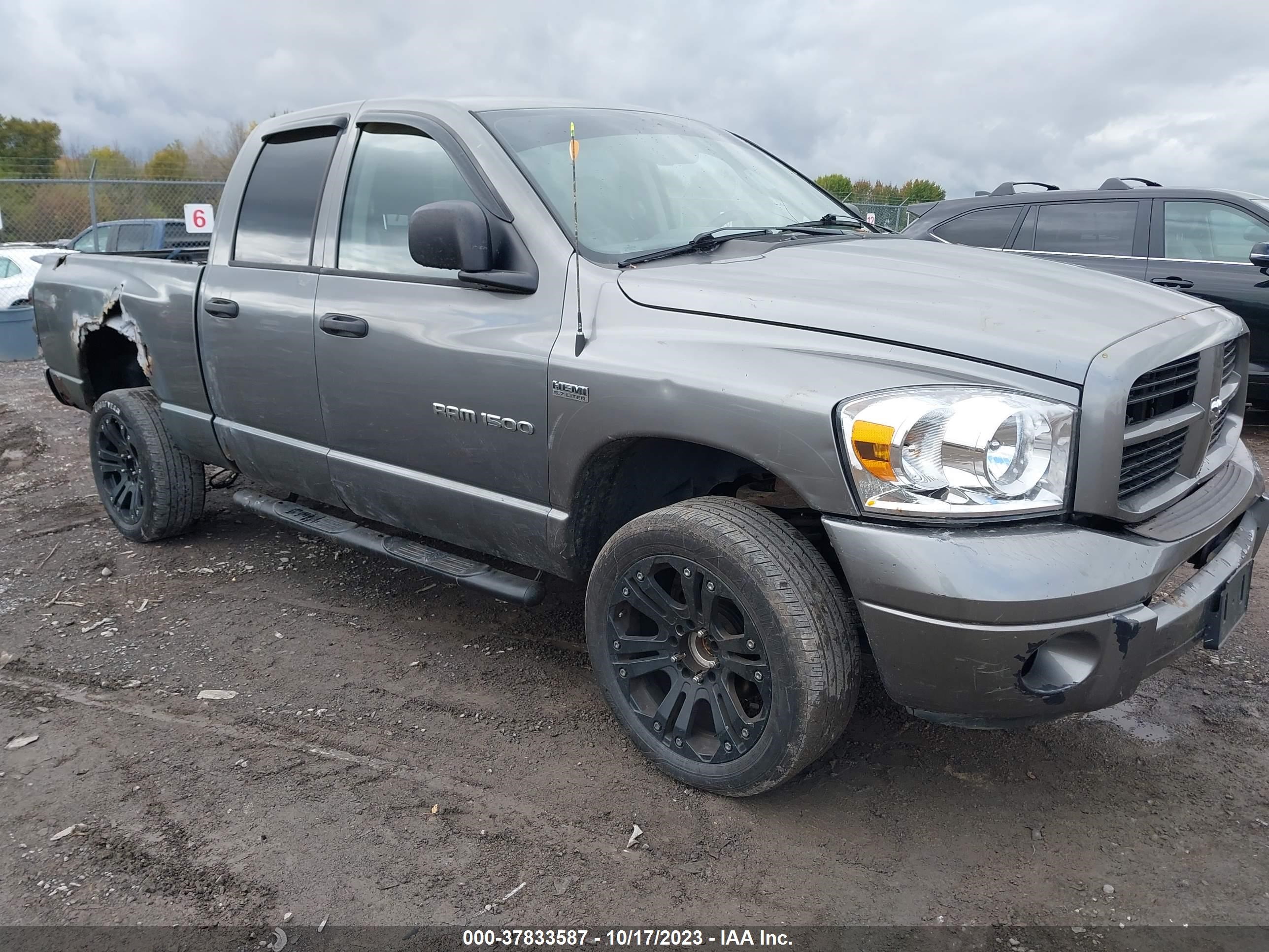 DODGE RAM 2007 1d7hu182x7s233455