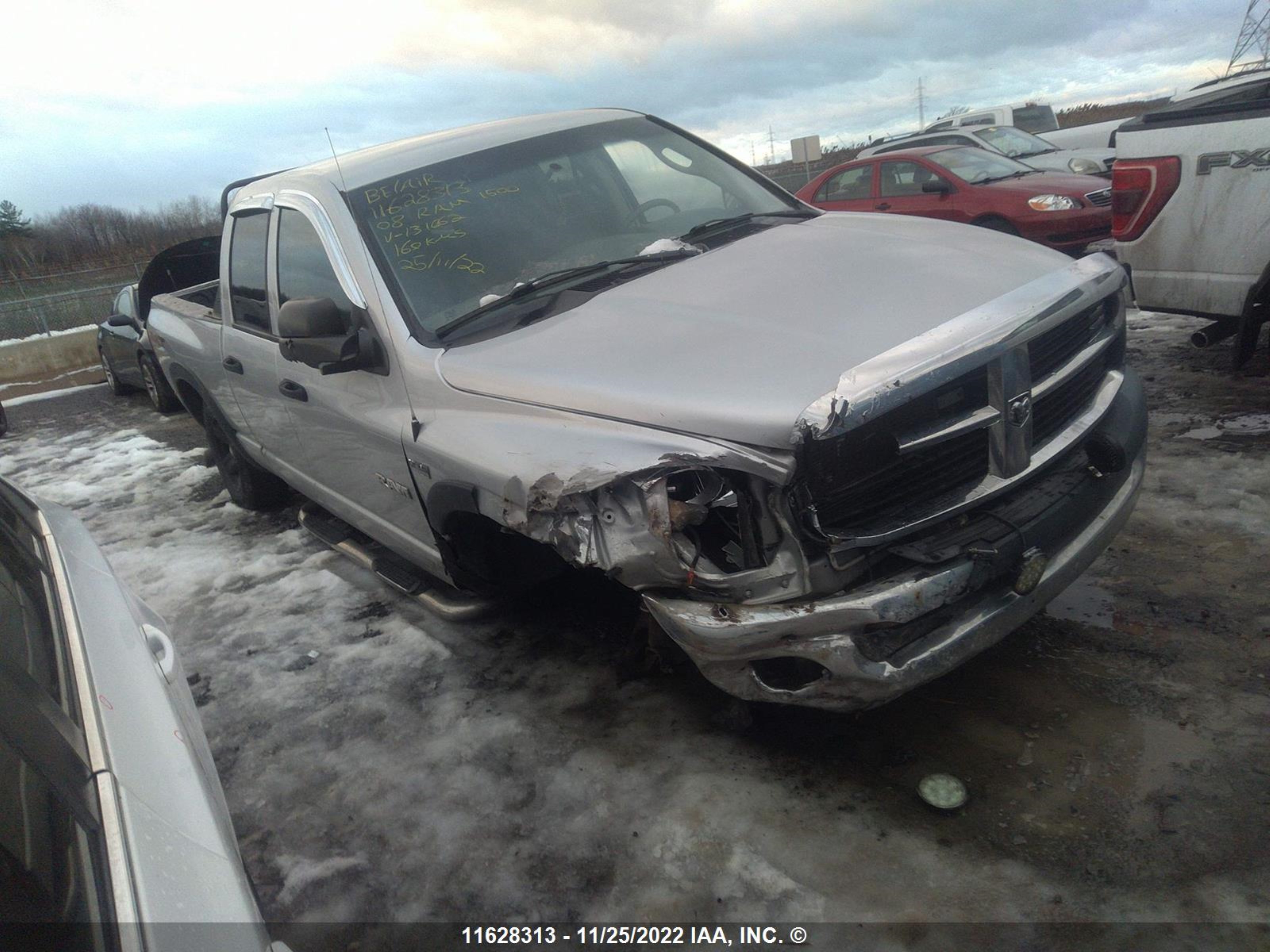 DODGE RAM 2008 1d7hu182x8j131662