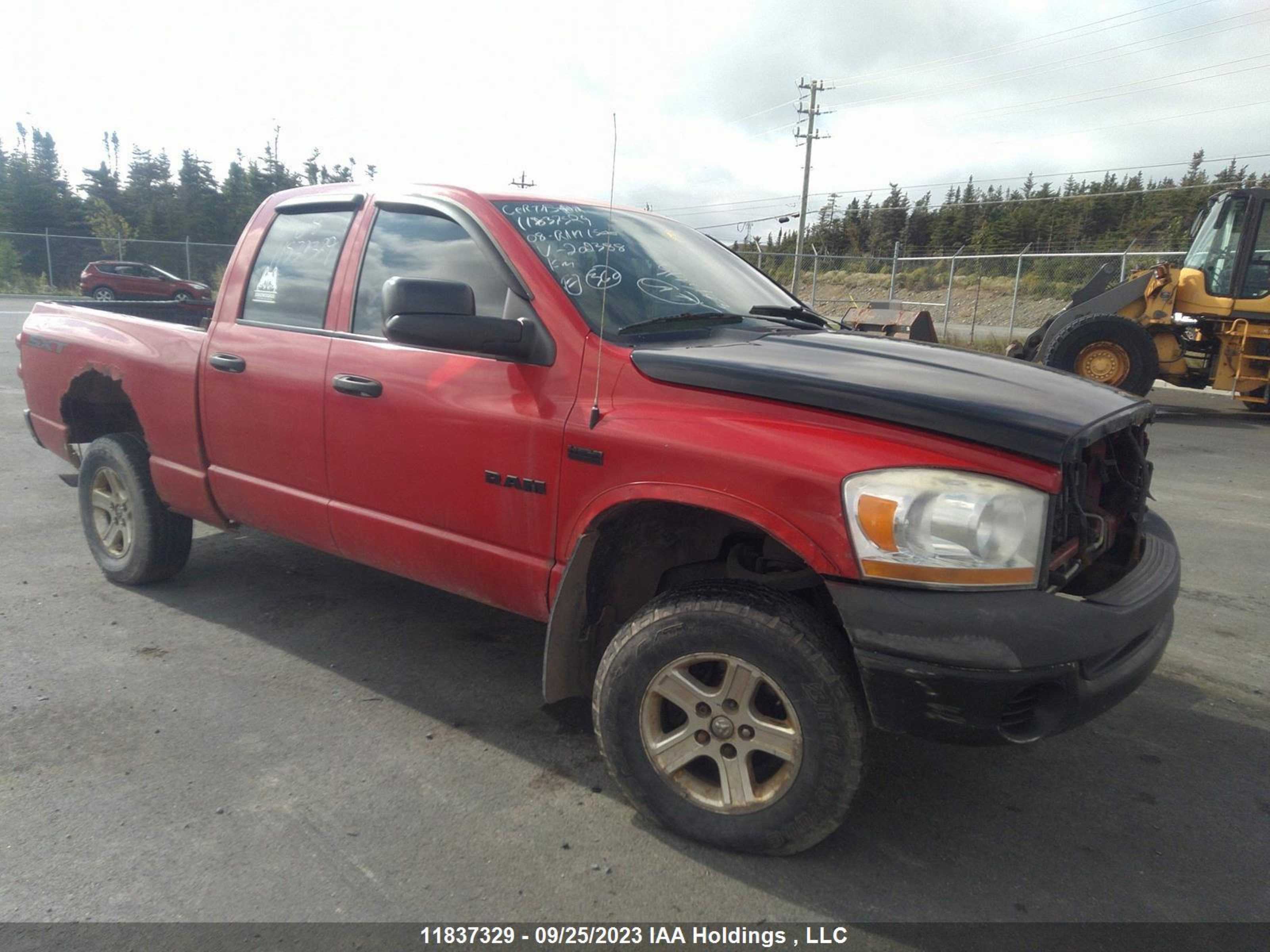 DODGE RAM 2008 1d7hu182x8j202388