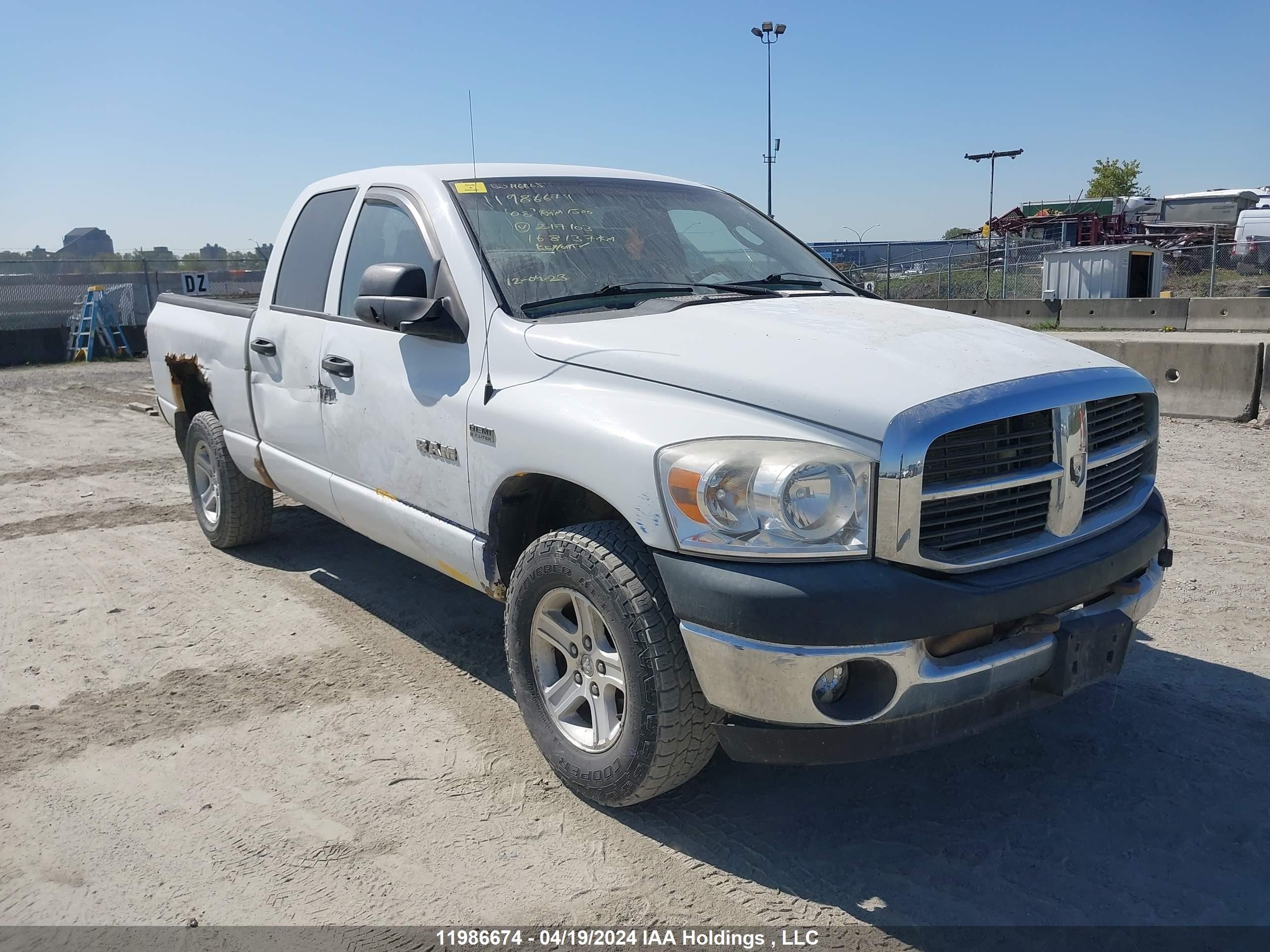 DODGE RAM 2008 1d7hu182x8j217103